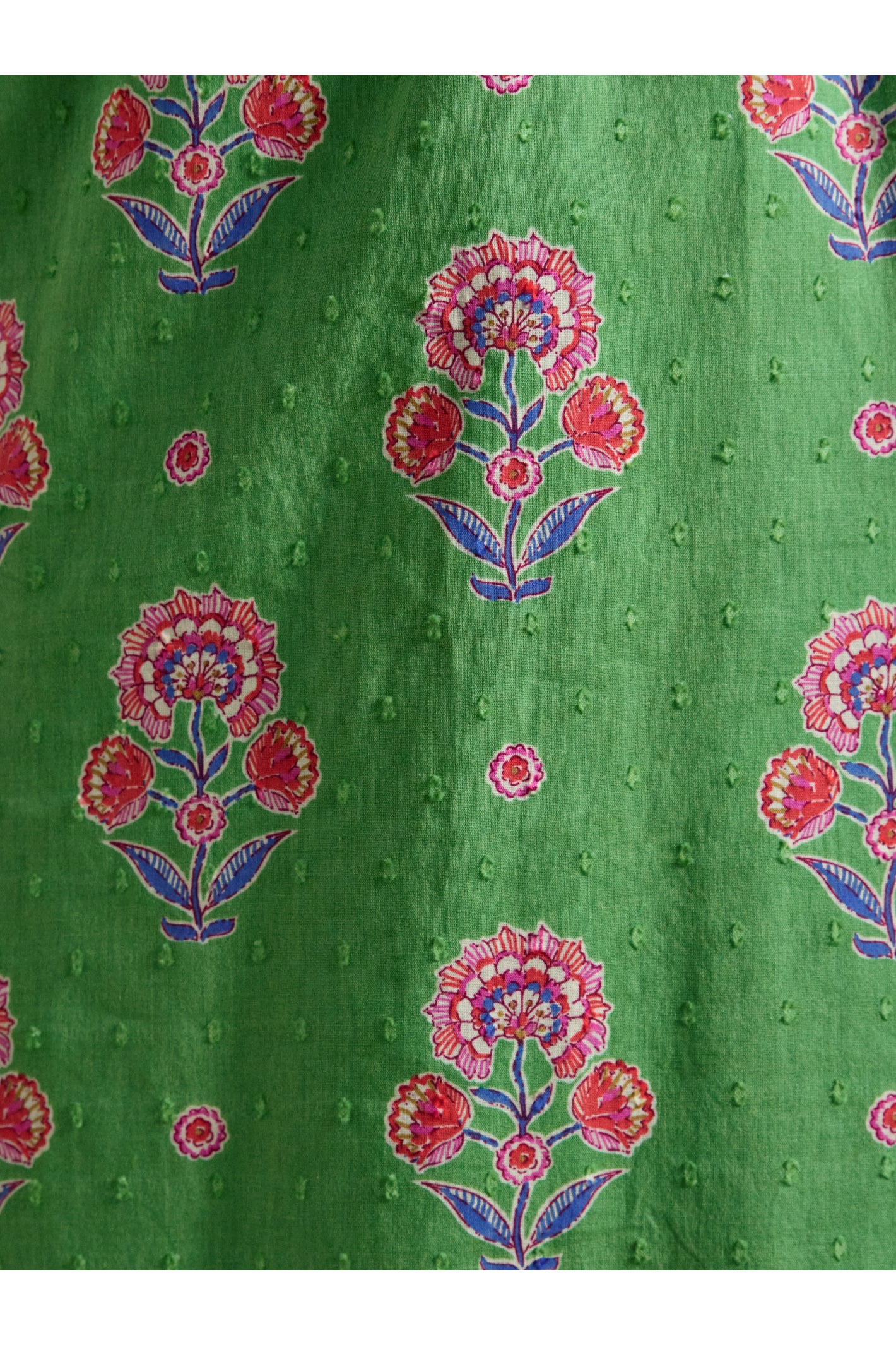 Joules W70263 Larissa Green Pink Midi Dress