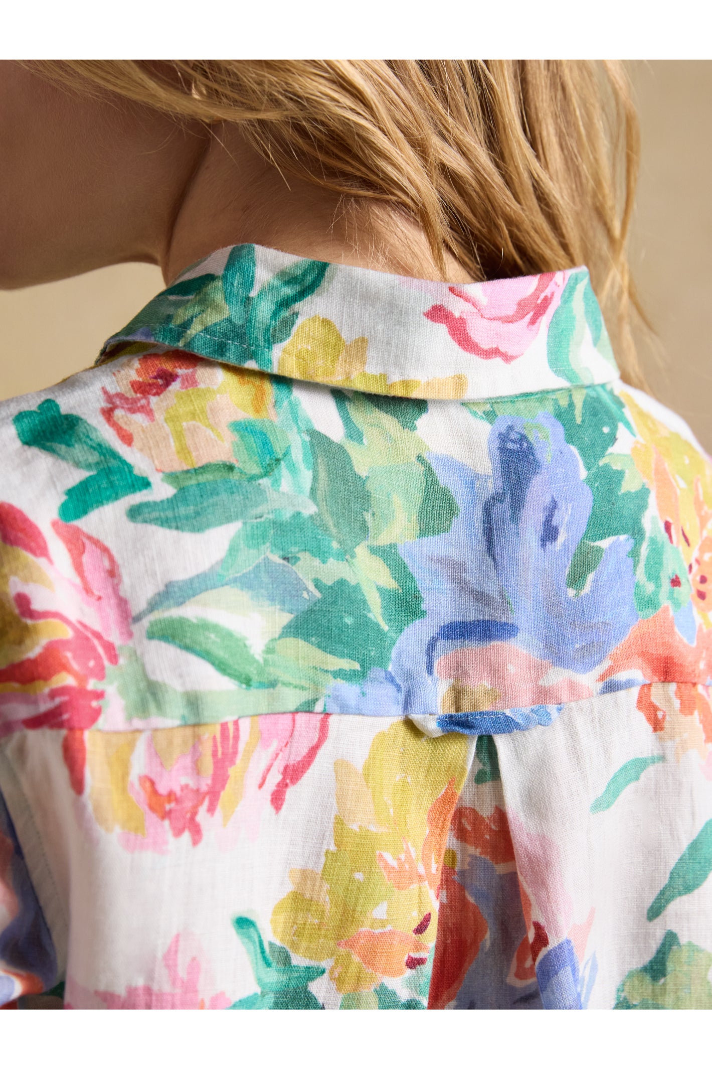 Joules W70412 Anna Linen Shirt – Multi Floral