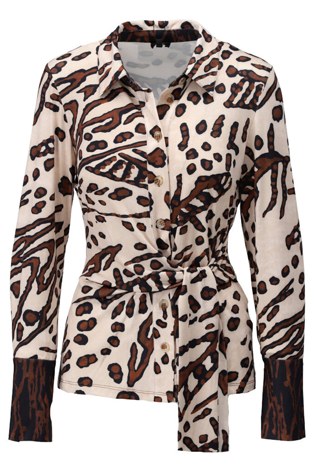 K-Design Z120 Animal Print Blouse - Dotique