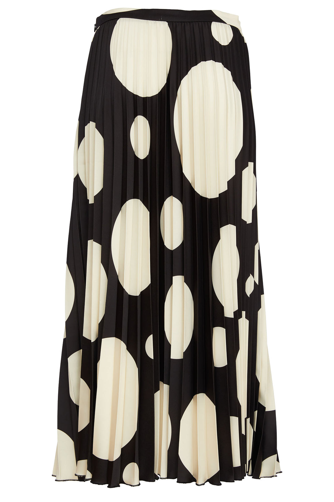 Kate Cooper 111 Black White Spot Skirt - Dotique