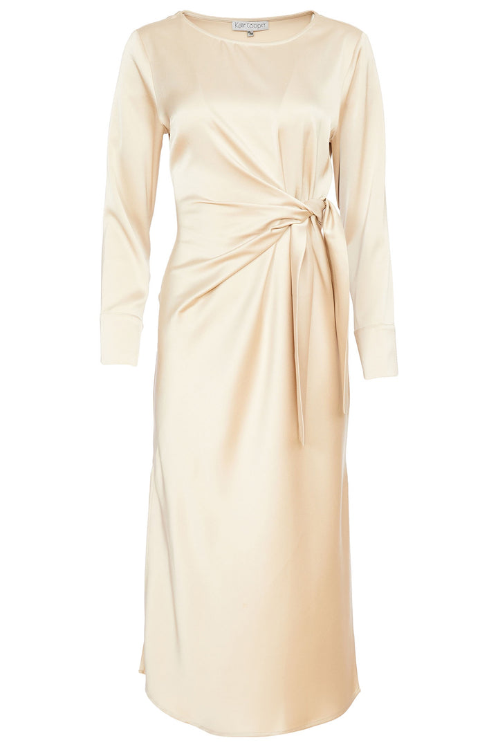 Kate Cooper 138 Beige Sand Dress - Dotique