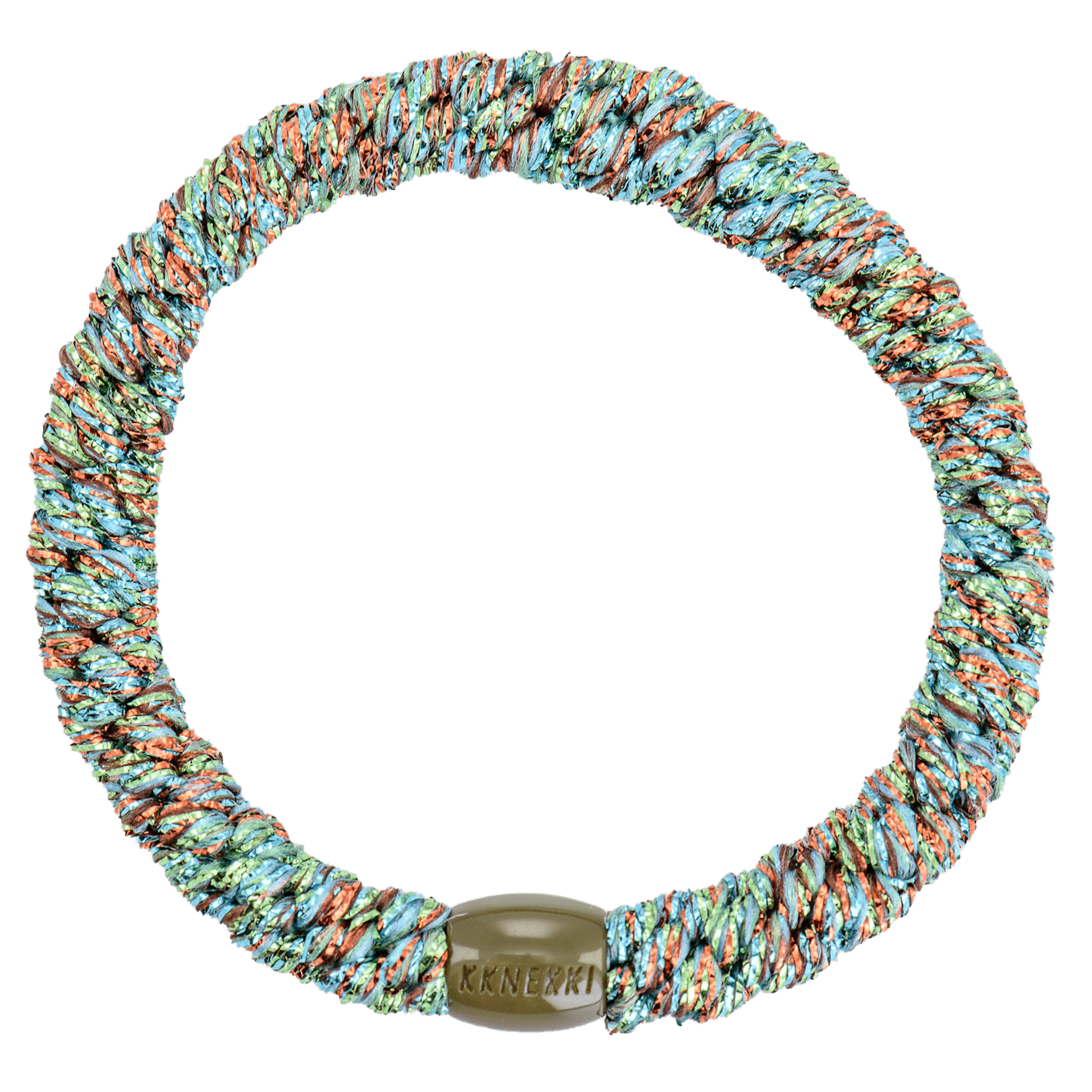 KKNEKKI Coral green glitter - Dotique - KKNEKKI