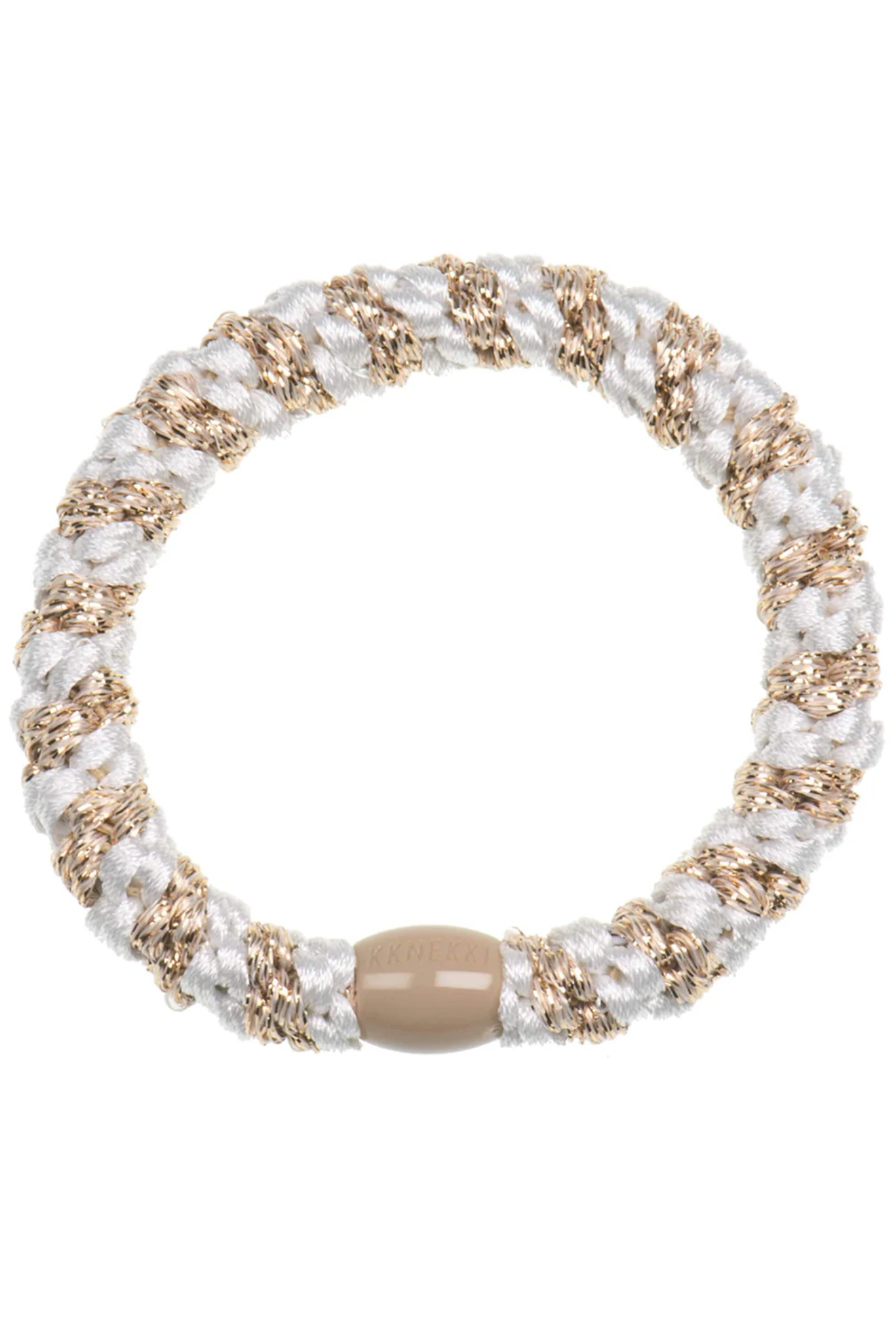 KKNEKKI White-Beige Glitter Stripe by KKNEKKI, stylish and durable, shop KKNEKKI at Dotique for quality accessories