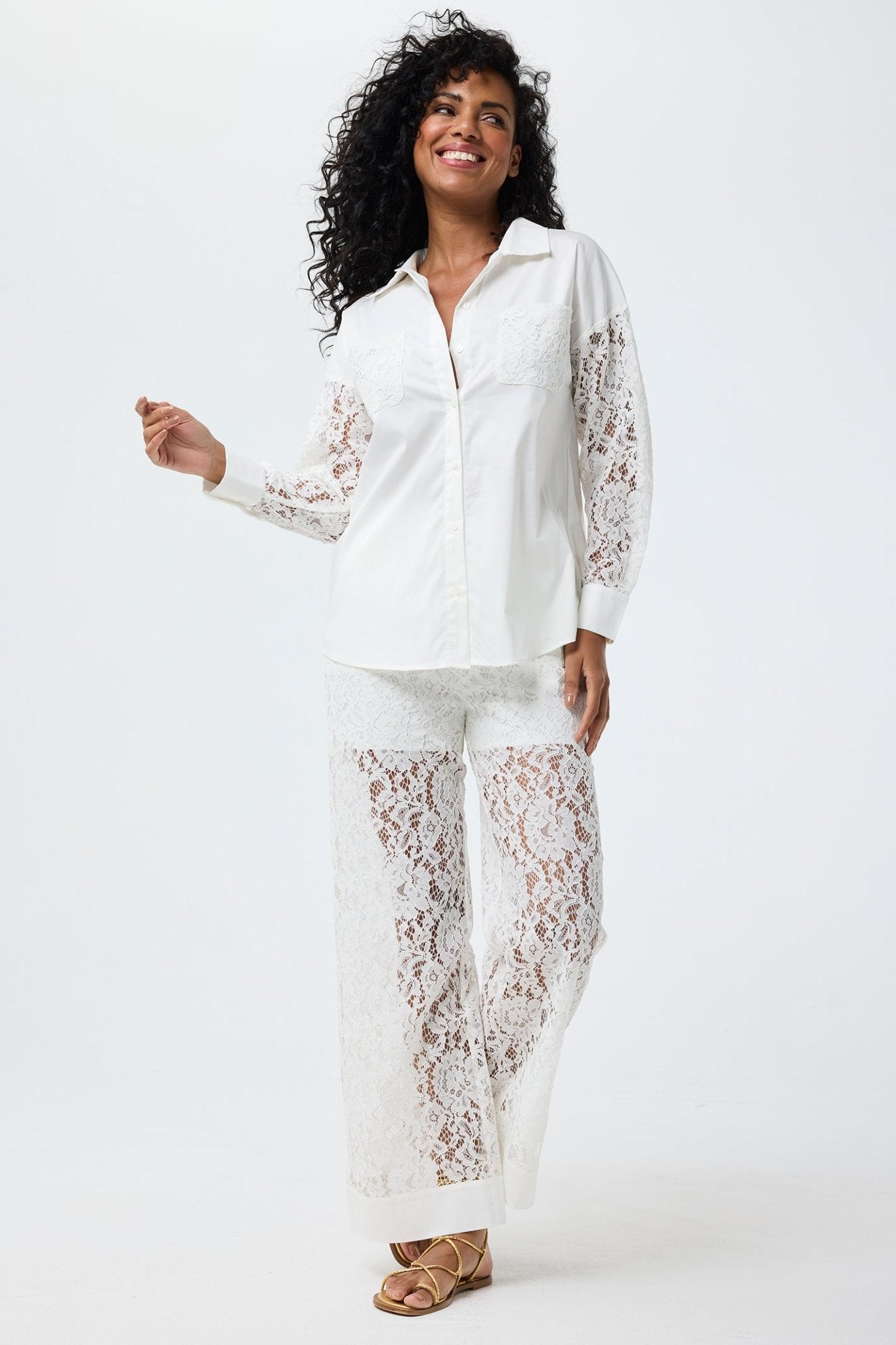 Leo & Ugo JE724 White Shirt - Dotique
