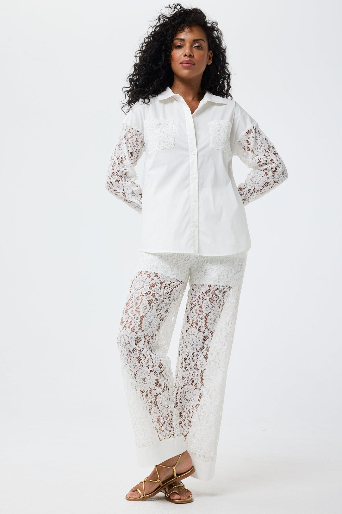 Leo & Ugo JE724 White Shirt - Dotique