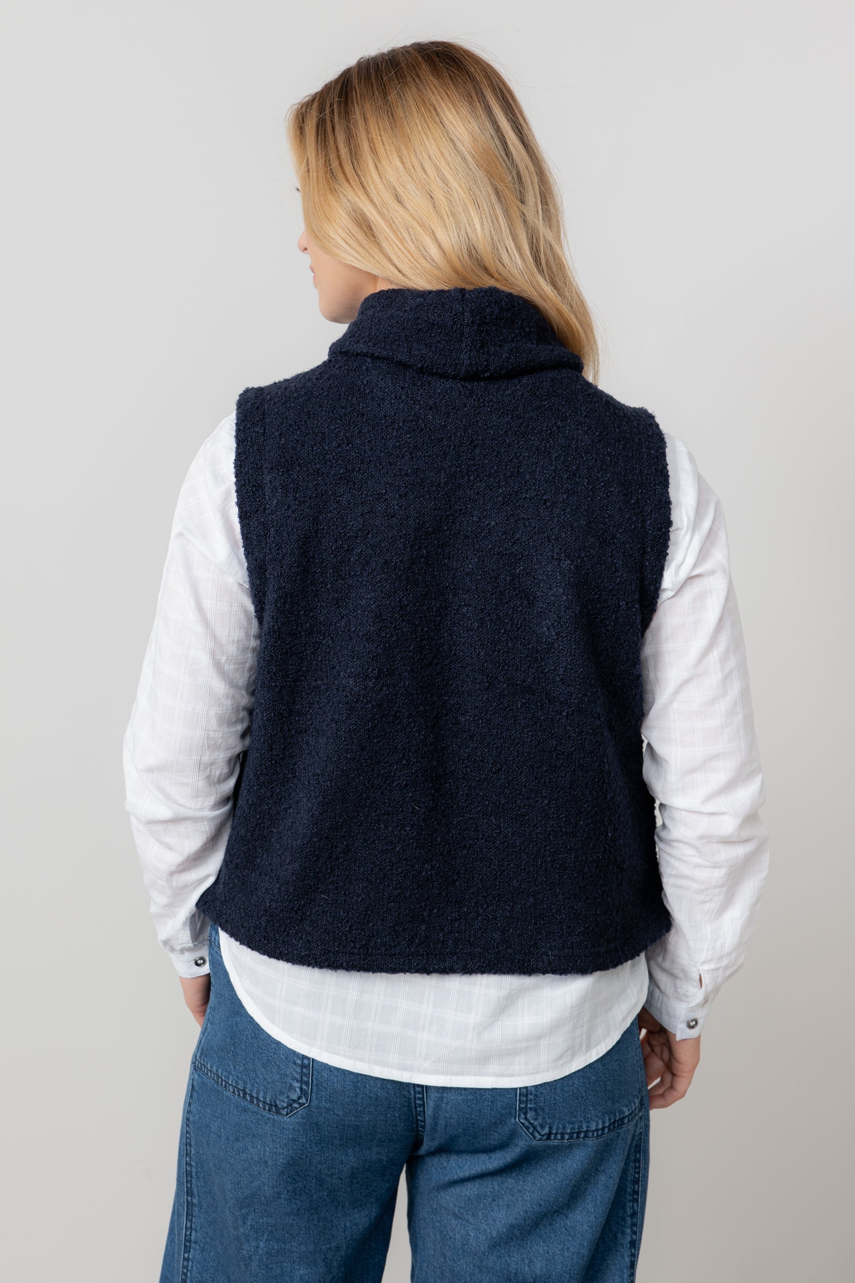 Lily & Me LM25669 Bramble Tank Plain Navy