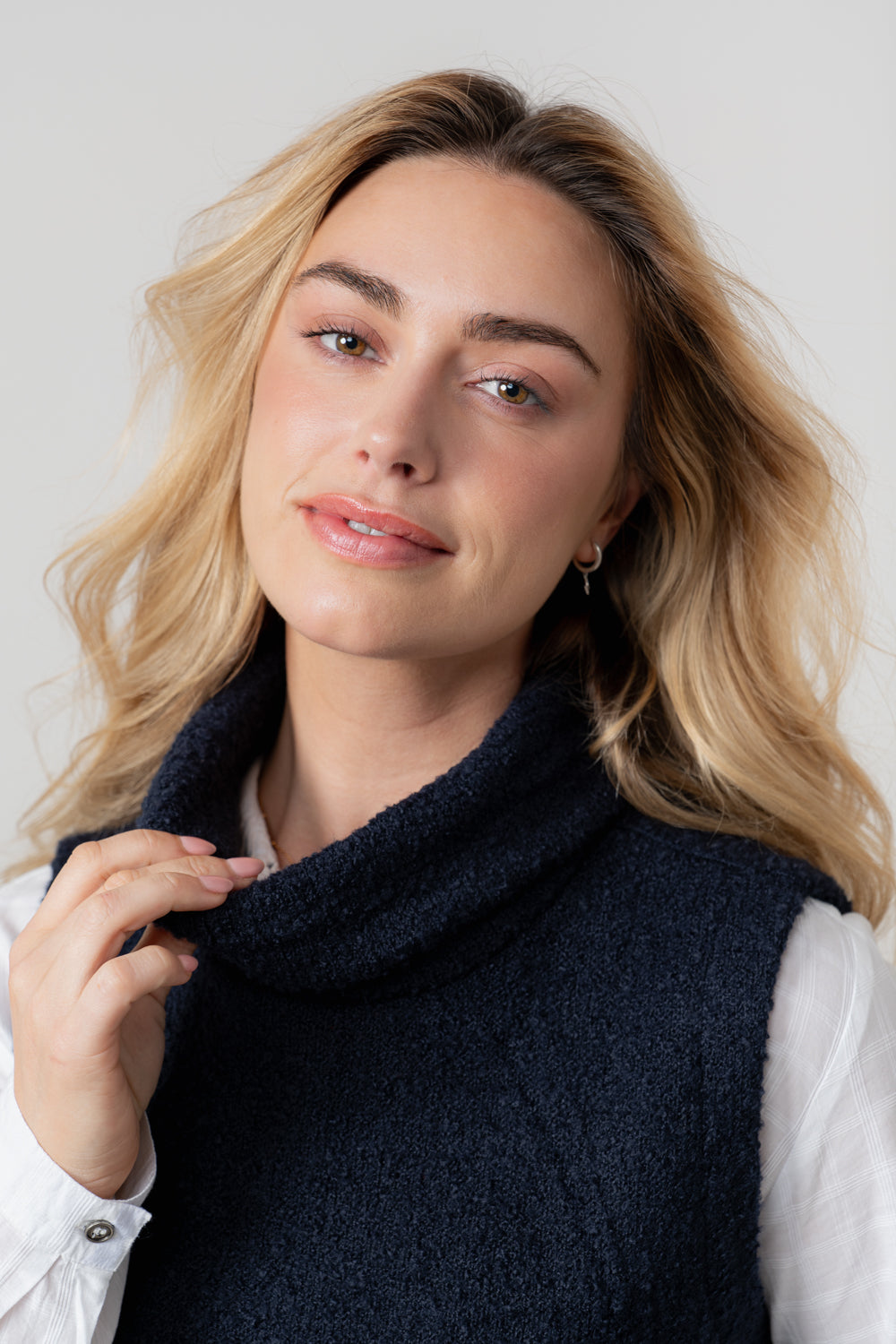 Lily & Me LM25669 Bramble Tank Plain Navy