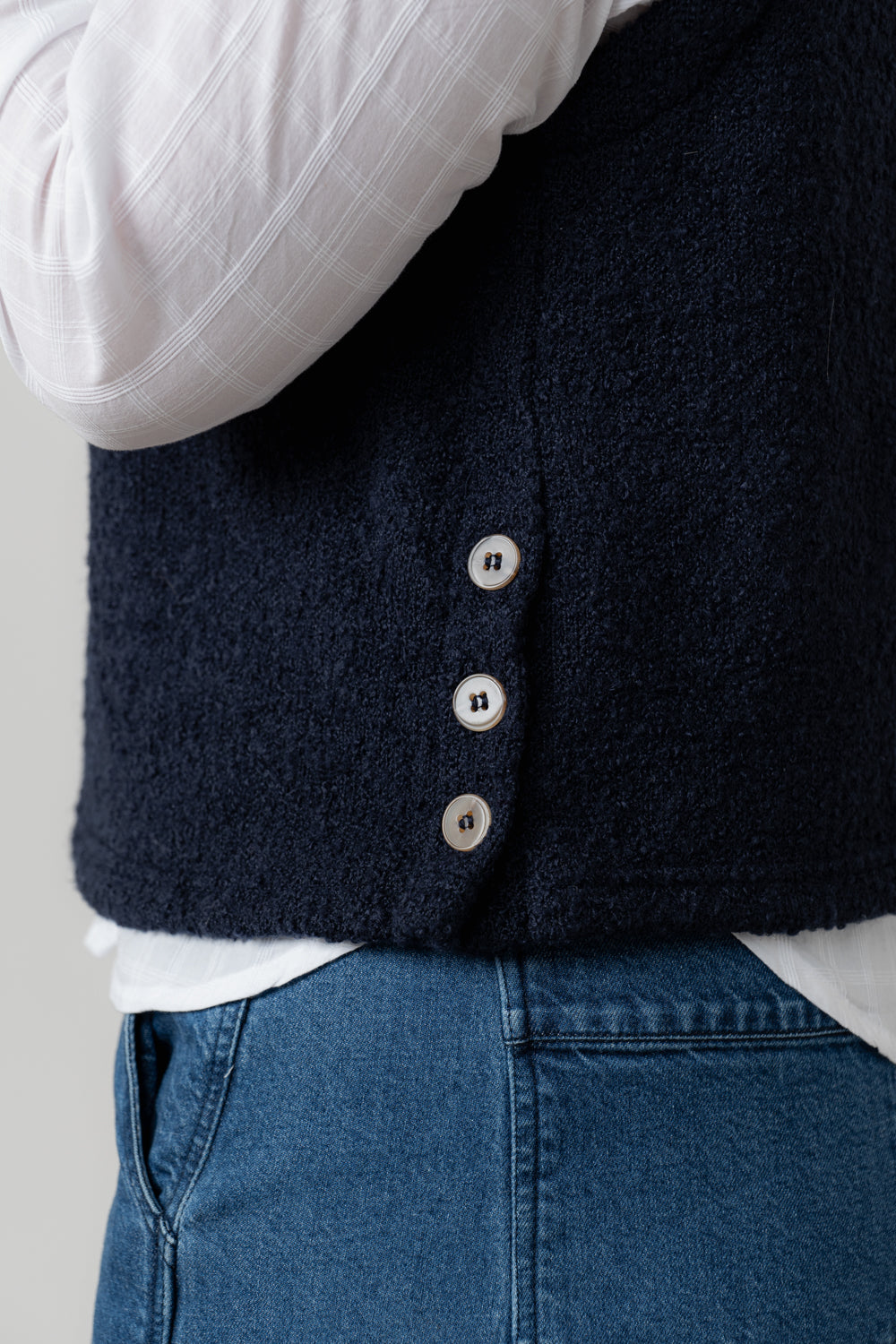 Lily & Me LM25669 Bramble Tank Plain Navy