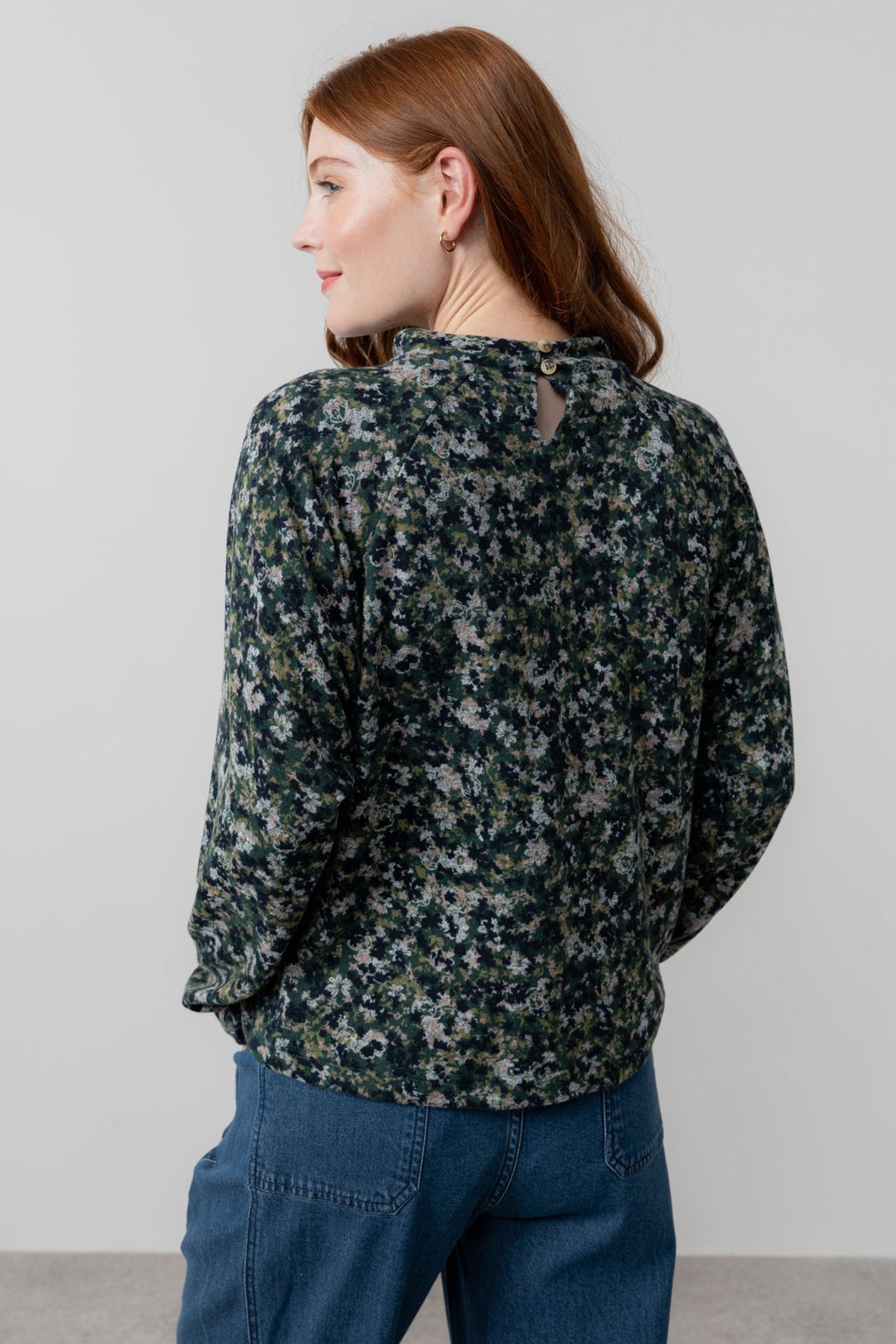 Lily & Me LM25559 Bayberry Top Cosmos Green - Dotique - Lily & me