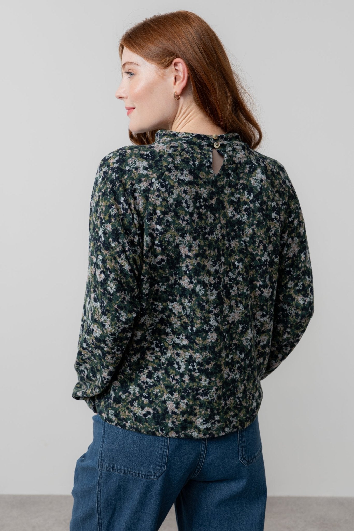 Lily & Me LM25559 Bayberry Top Cosmos Green - Dotique - Lily & me