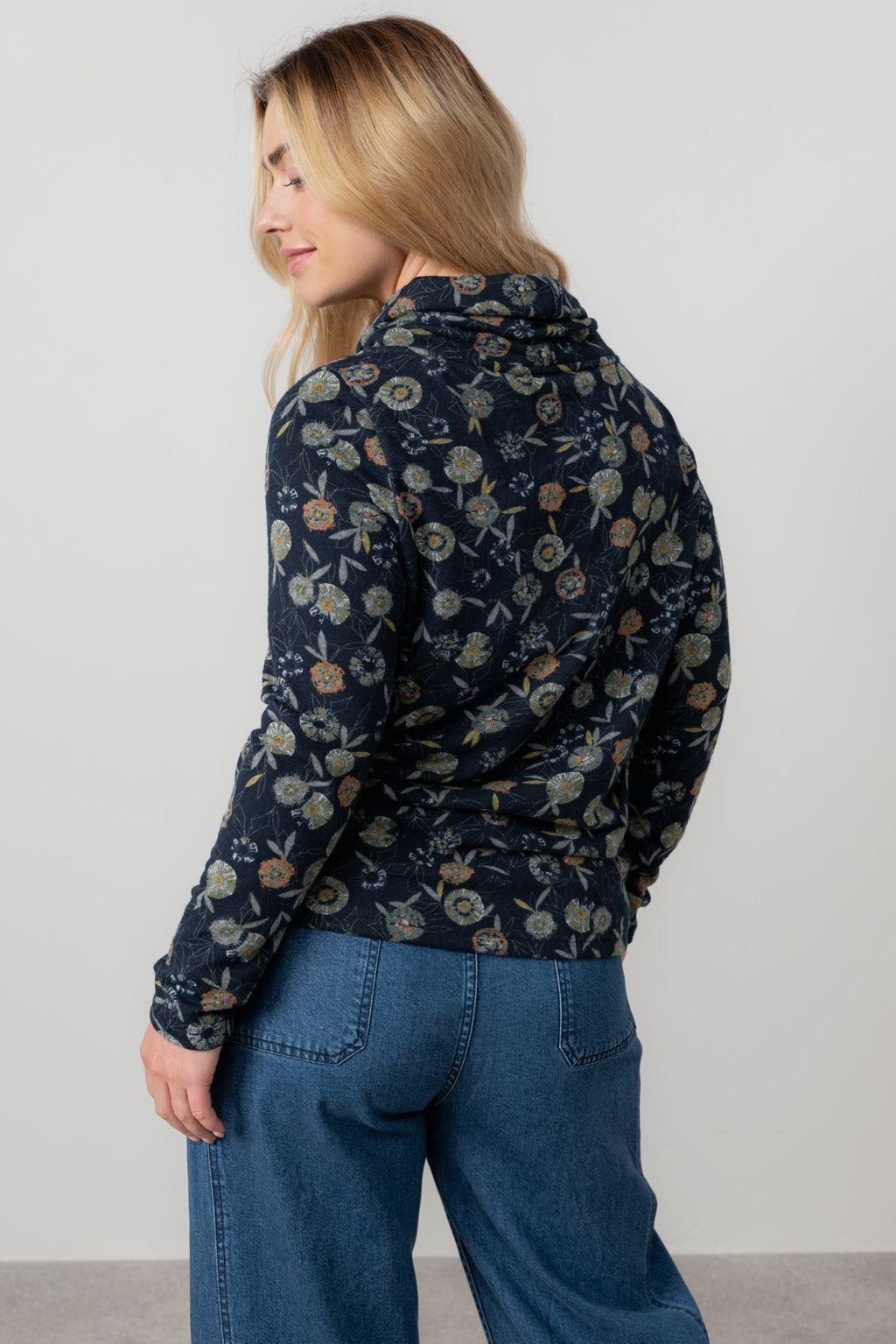 Lily & Me LM25590 Relaxed Everyday Jumper Building Navy - Dotique - Lily & me