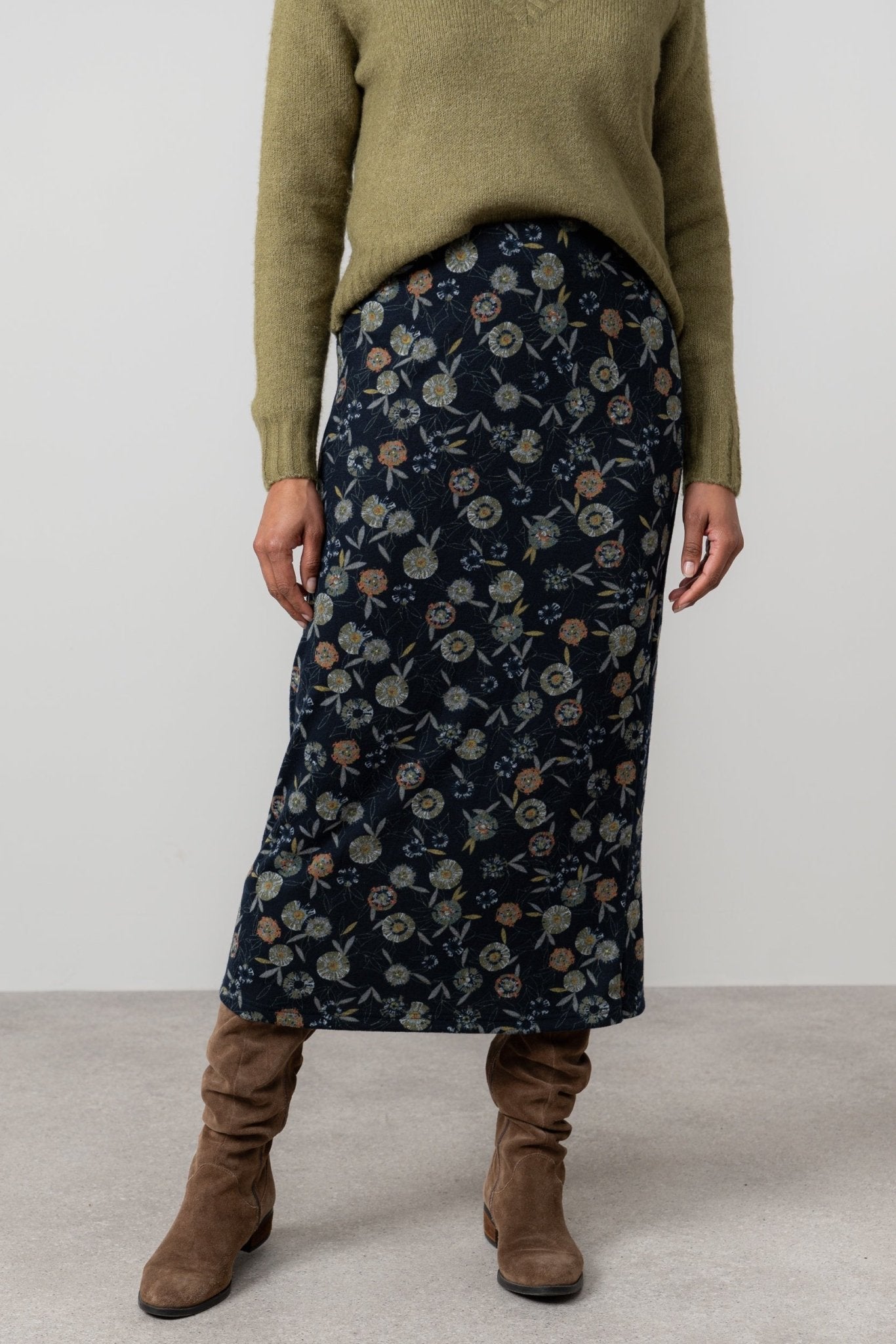 Lily & Me LM25594 Melissa Skirt Building Navy - Dotique - Lily & me