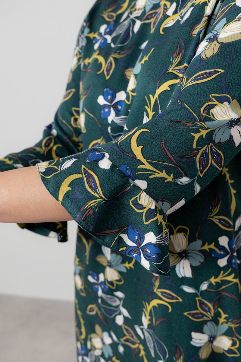 Lily & Me LM25624 Lotte Dress Shibori Green - Dotique - Lily & me