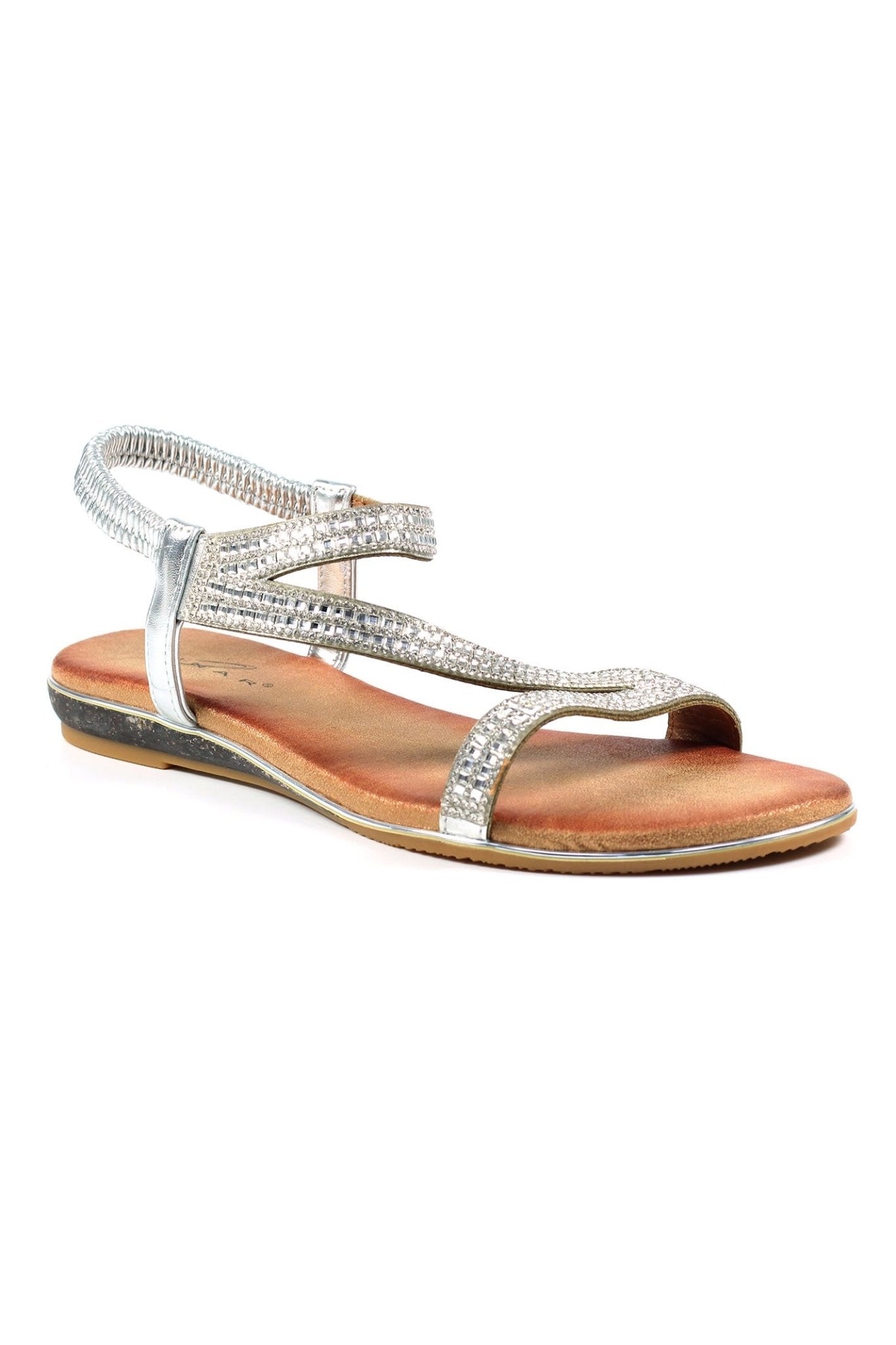 Lunar JLH321 Silver Blaise II Sandal - Dotique - Lunar