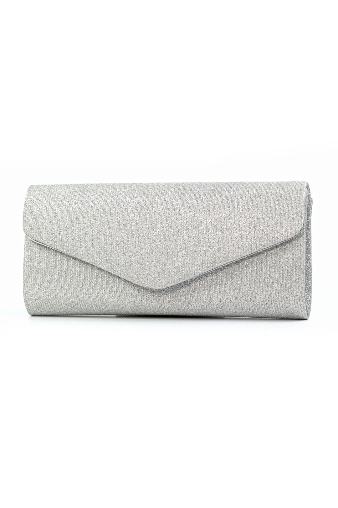 Lunar ZLH135 KALINA Silver Clutch Bag - Dotique