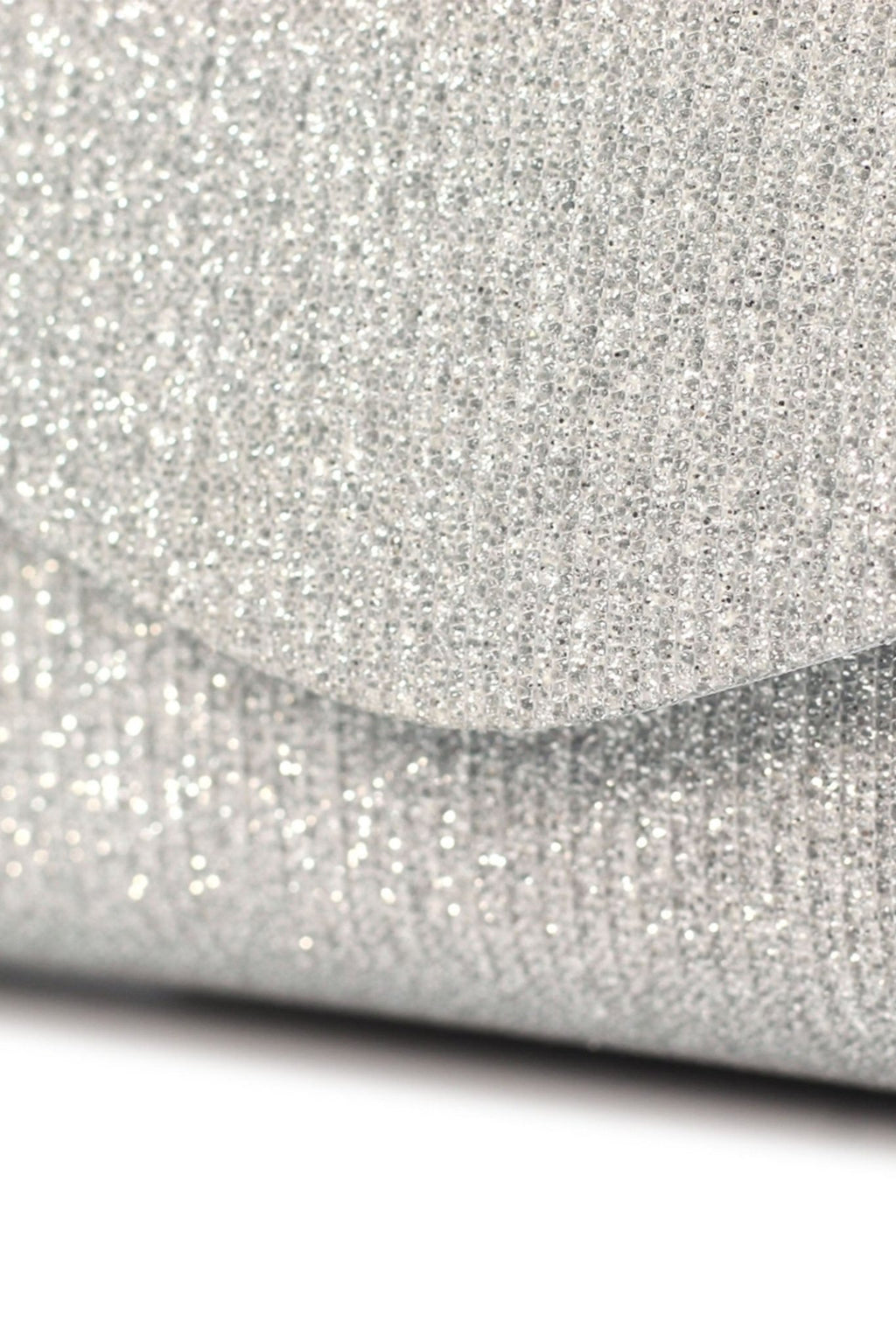 Lunar ZLH135 KALINA Silver Clutch Bag - Dotique