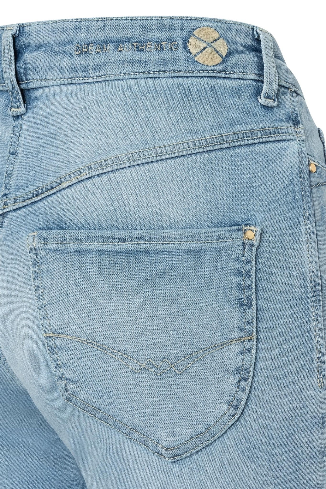 MAC Dream Bootcut Jeans Summer Blue Clouds Wash 5433 - 90 - 0358L - D215 - Dotique - Mac