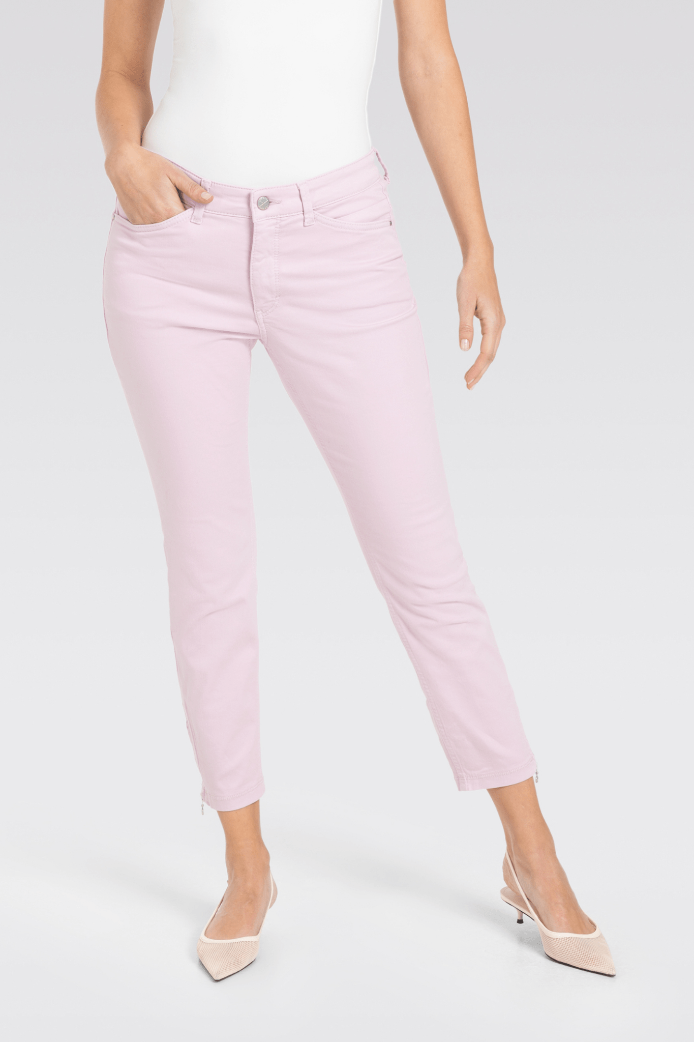 MAC Dream Chic Jeans (L27) in Faded Mauve 5471 - 00 - 0355L - 706R - Dotique