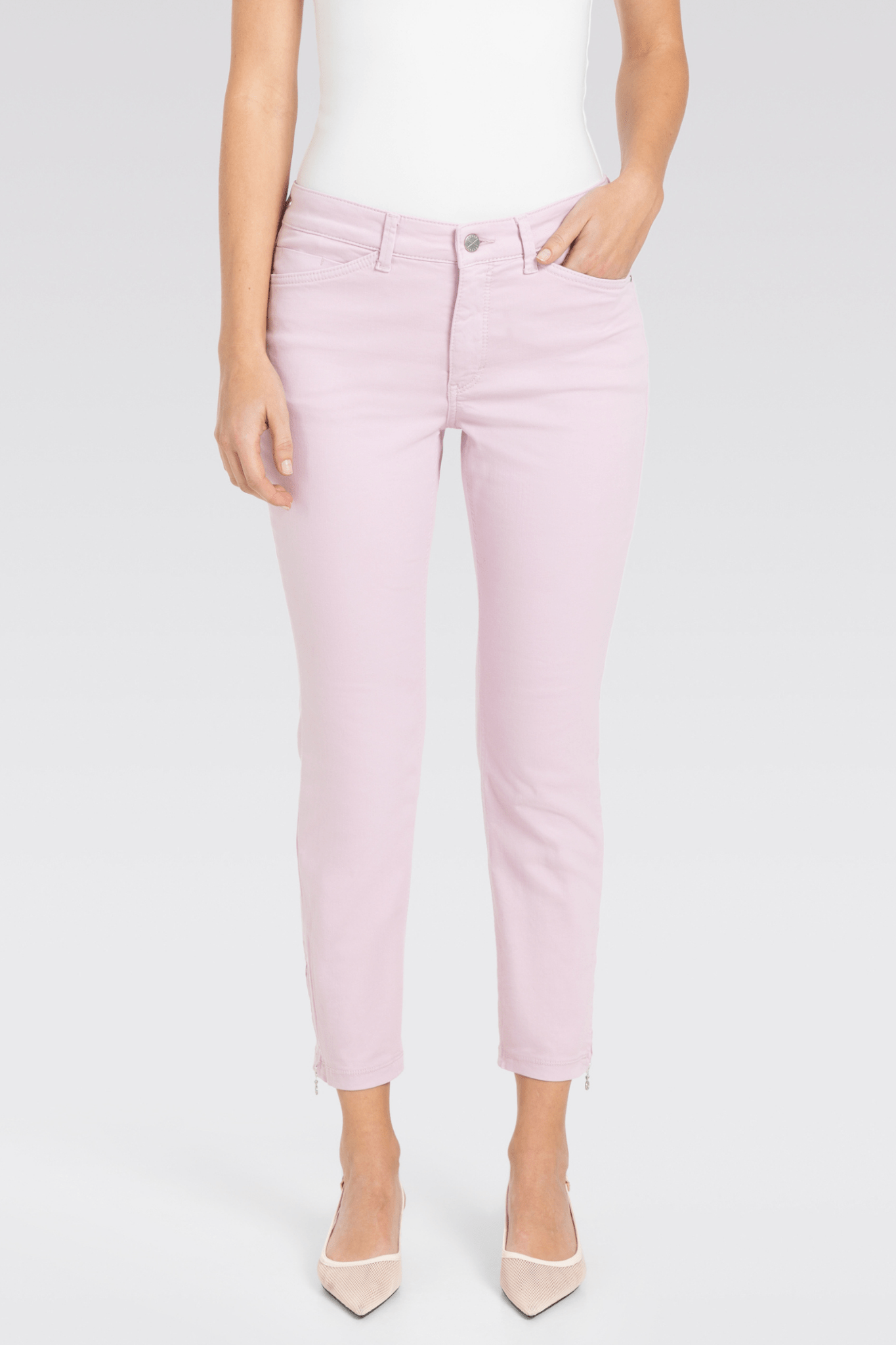 MAC Dream Chic Jeans (L27) in Faded Mauve 5471 - 00 - 0355L - 706R - Dotique
