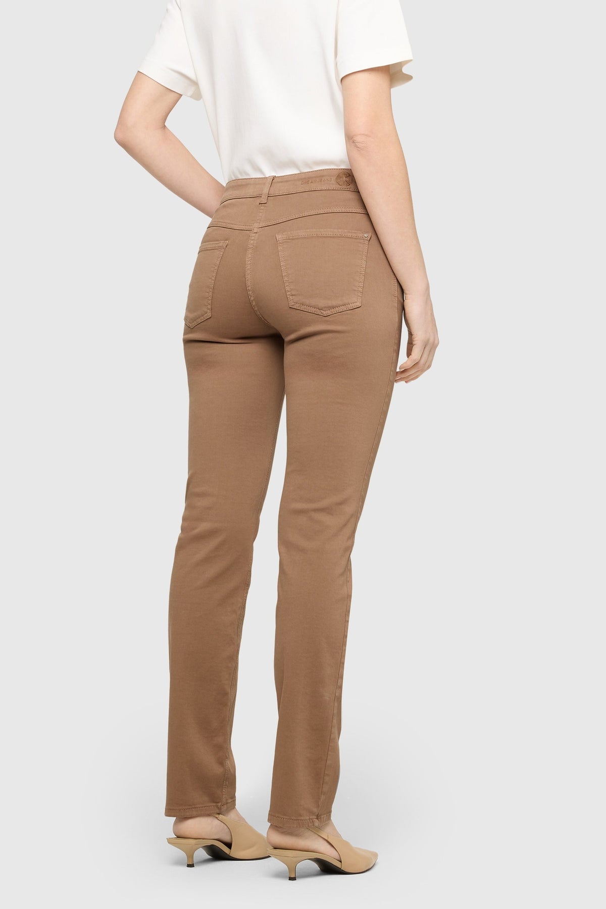 Back view of MAC Jeans Dream Denim Light Cognac 5401-00-0355-259R