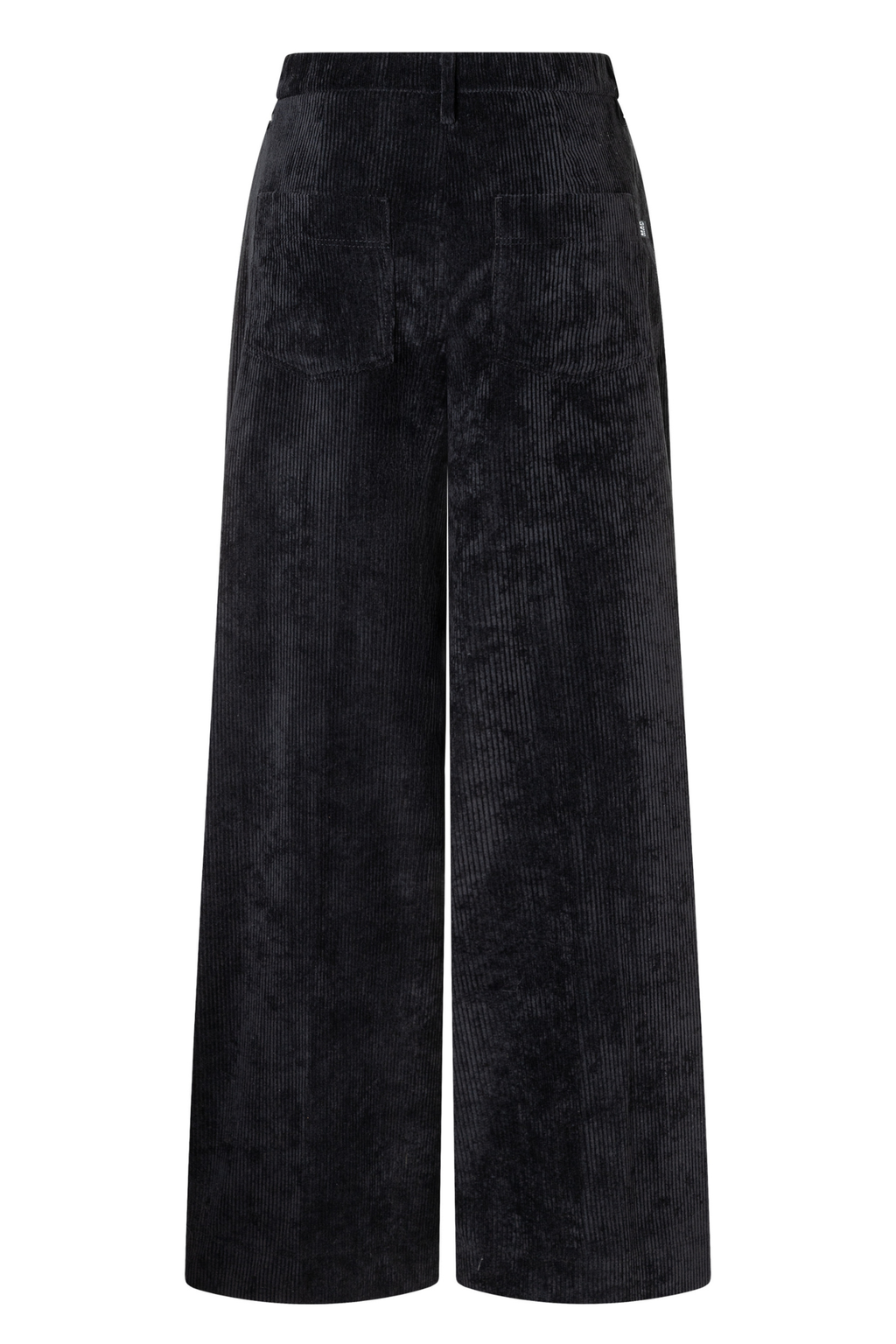 Mac Jeans 2793-0410-90 Black Palazzo Corduroy Trousers