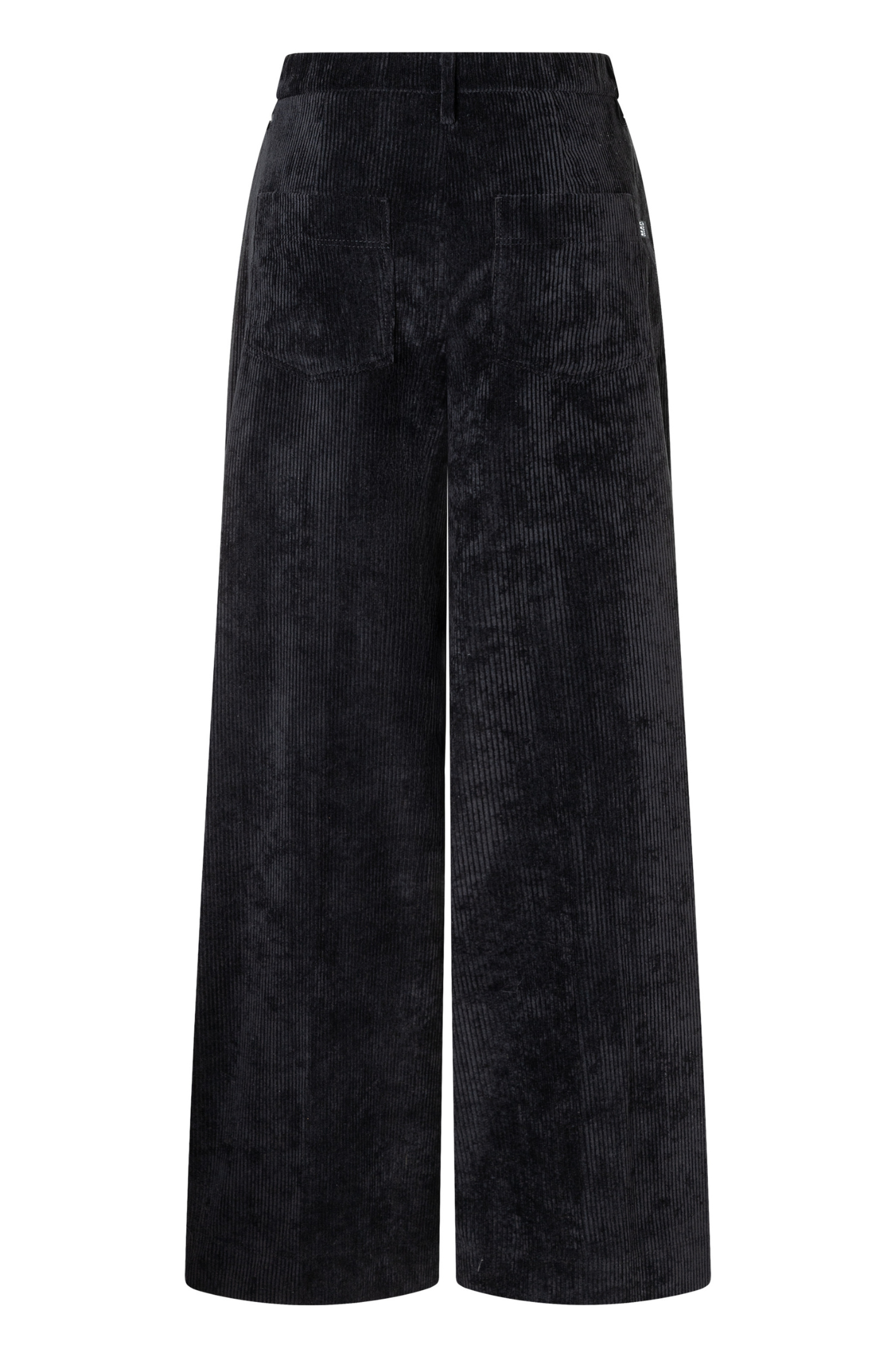 Mac Jeans 2793-0410-90 Black Palazzo Corduroy Trousers