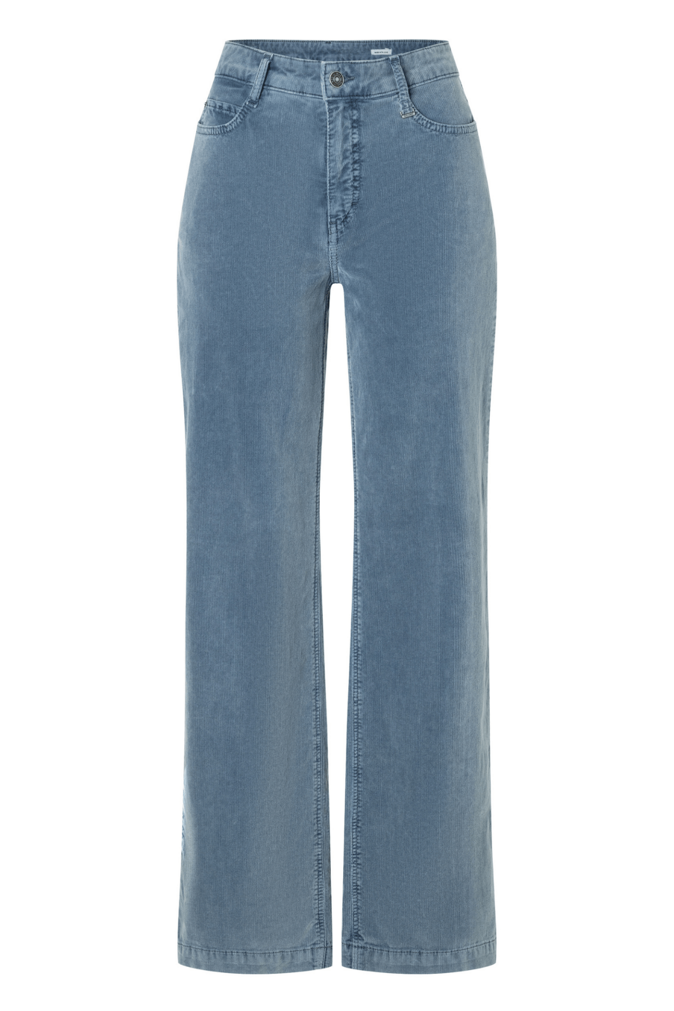 MAC Baby Soft corduroy wide leg trousers in grisaille grey – Dotique

