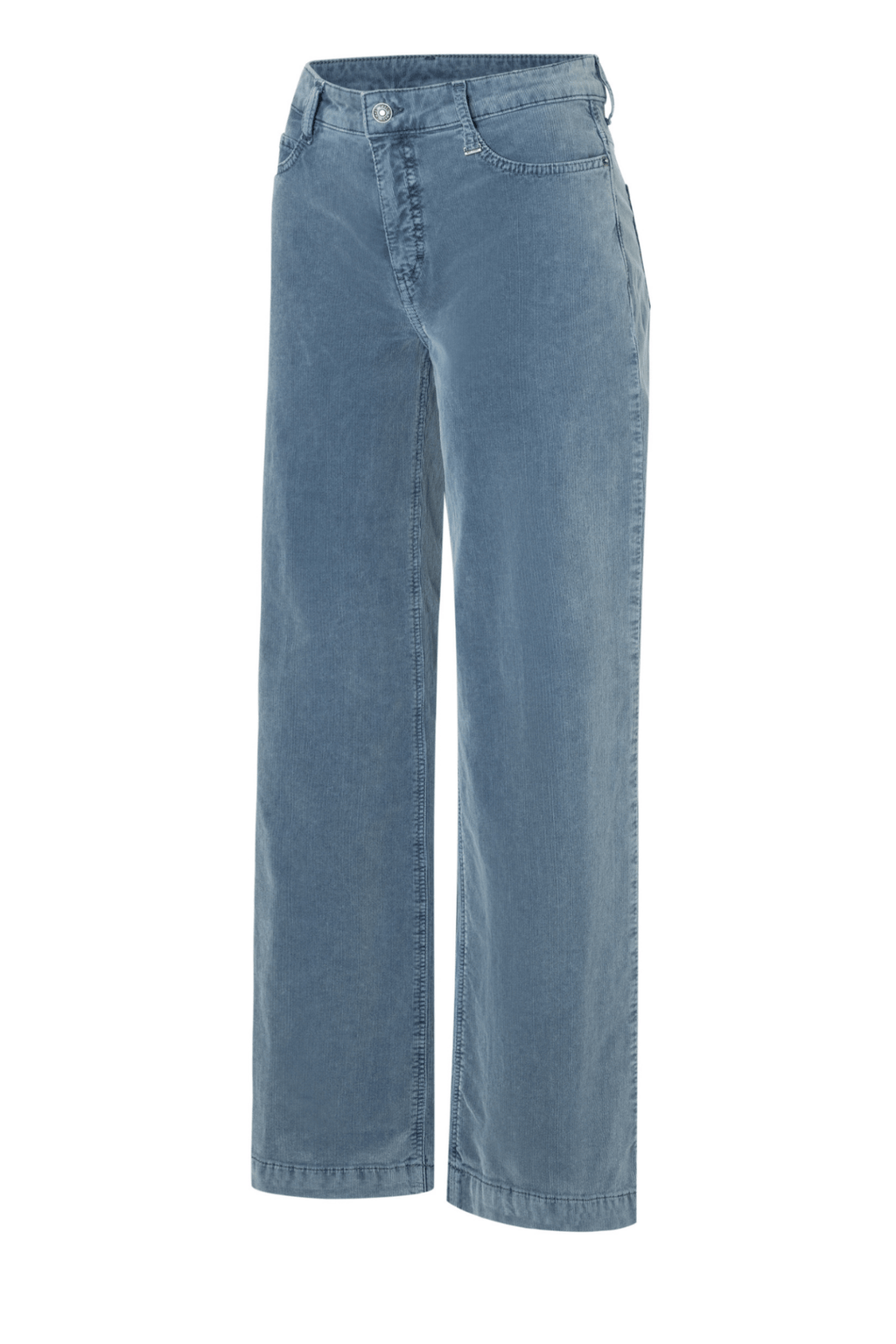 MAC Baby Soft corduroy wide leg trousers in grisaille grey – Dotique

