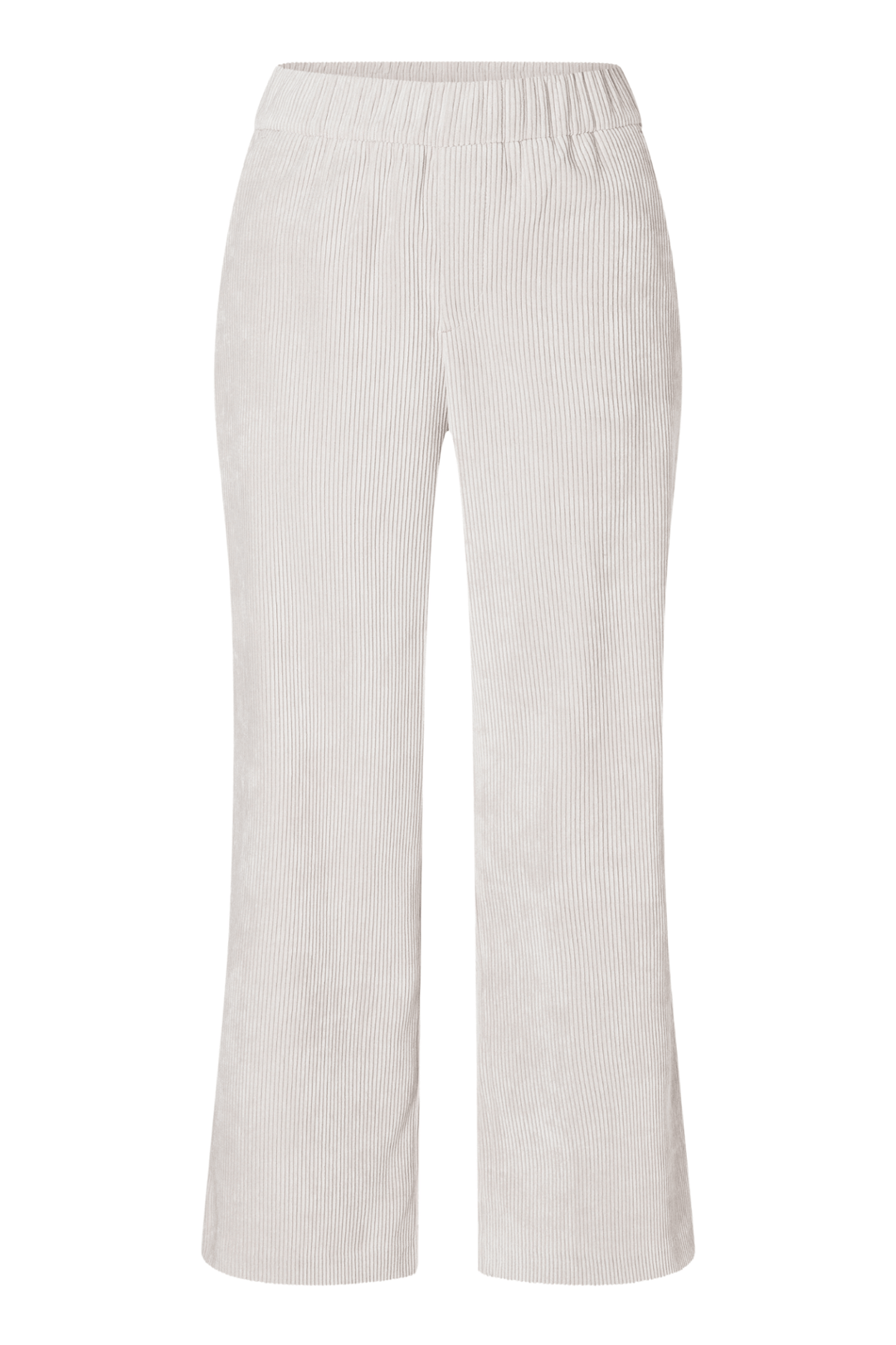 MAC Jeans CHIARA Cropped Fluid Corduroy Trousers White Sand 3045 - 00 - 0410 - 012 - Dotique - Mac