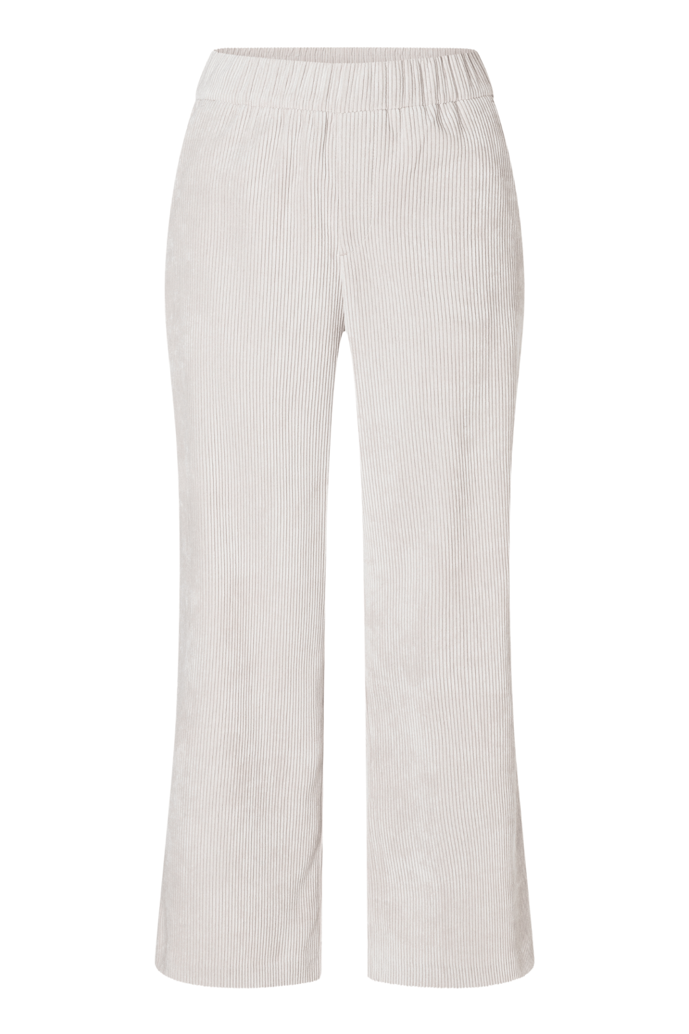MAC Jeans CHIARA Cropped Fluid Corduroy Trousers White Sand 3045 - 00 - 0410 - 012 - Dotique - Mac