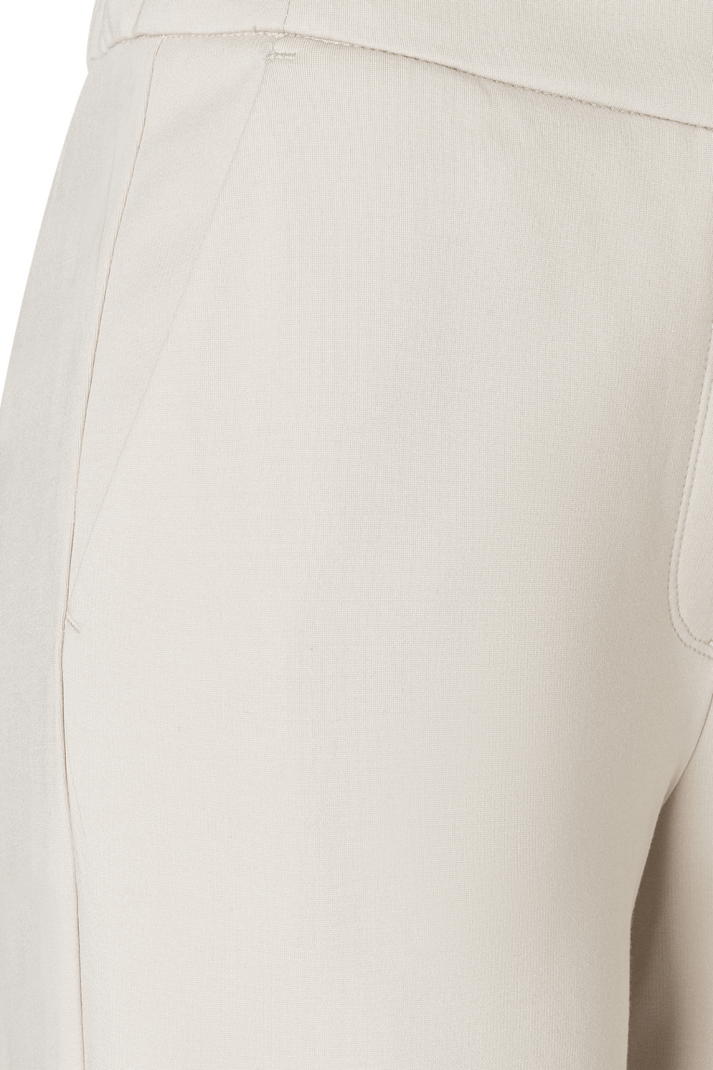 MAC Chiara light jersey straight leg trousers in moon grey – Dotique