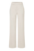 MAC Chiara light jersey straight leg trousers in moon grey – Dotique