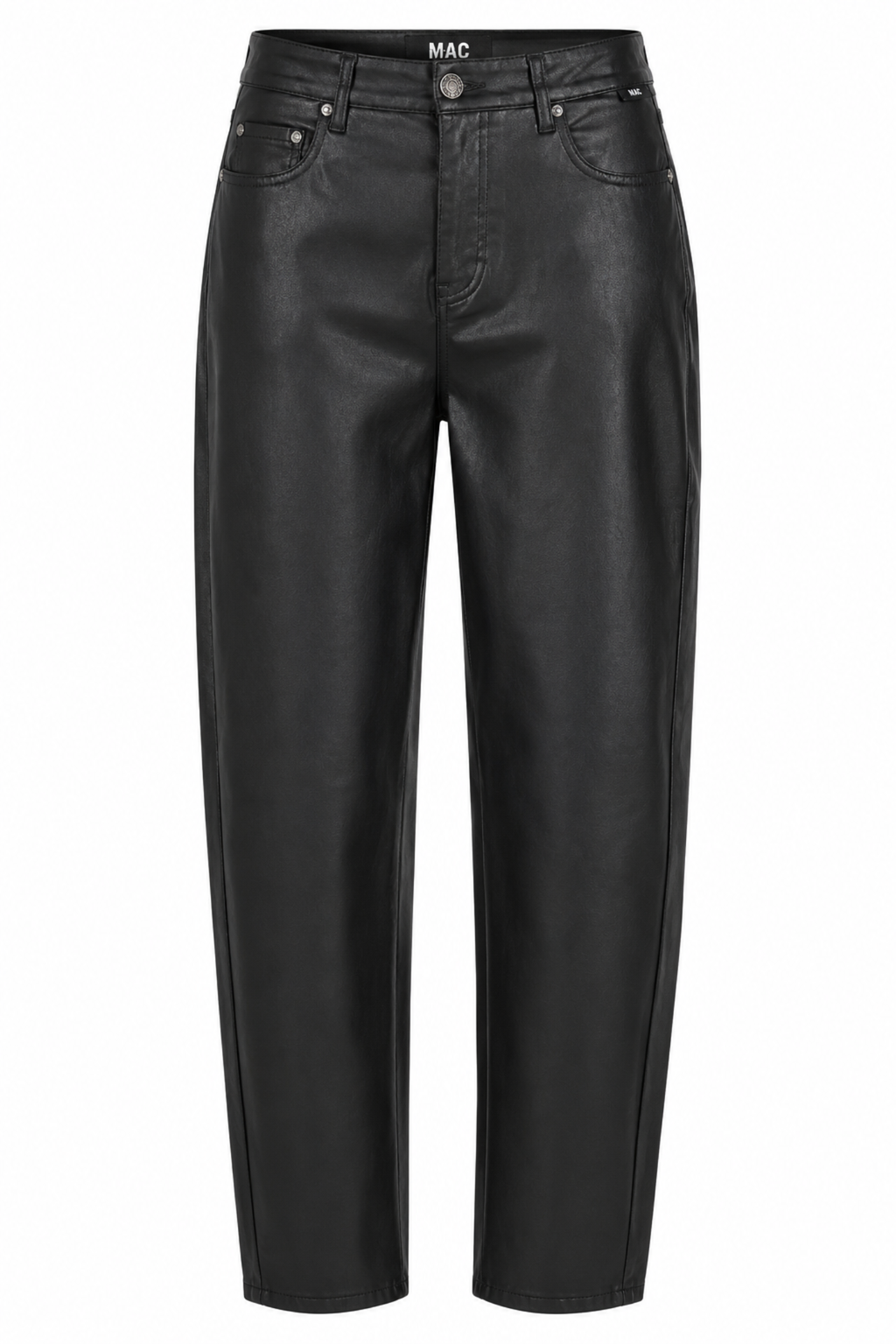 MAC Jeans Danni 2.3 Coated Barrel Jeans – Black 3107-00-0465-090