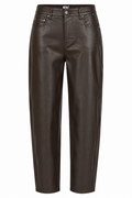 MAC Jeans Danni 2.3 Coated Barrel Jeans – Truffle Brown 3107-00-0465-293