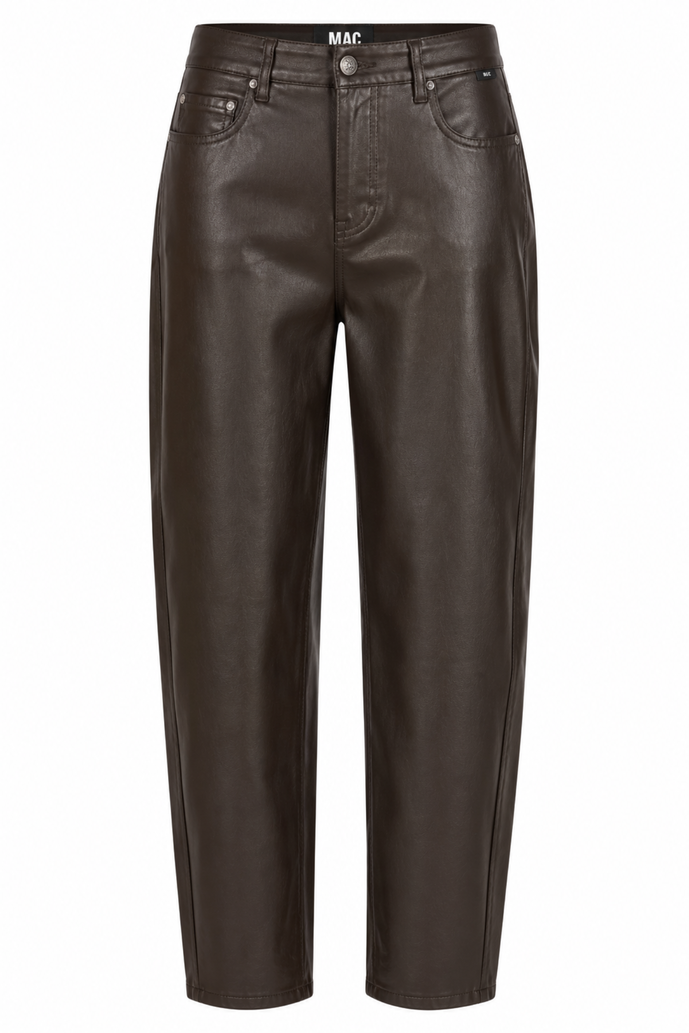 MAC Jeans Danni 2.3 Coated Barrel Jeans – Truffle Brown 3107-00-0465-293