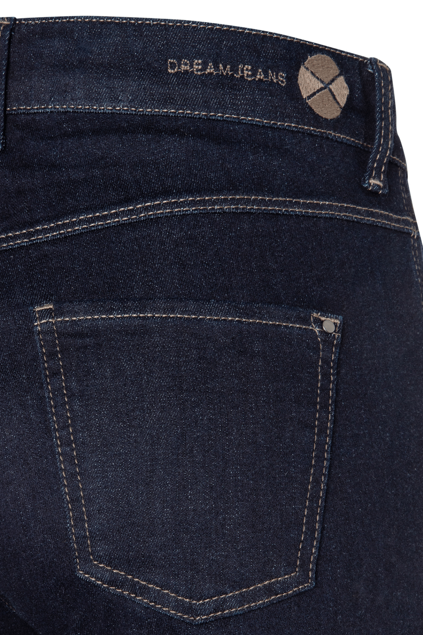 MAC Dream culotte wide cropped jeans in fashion rinsed wash – Dotique