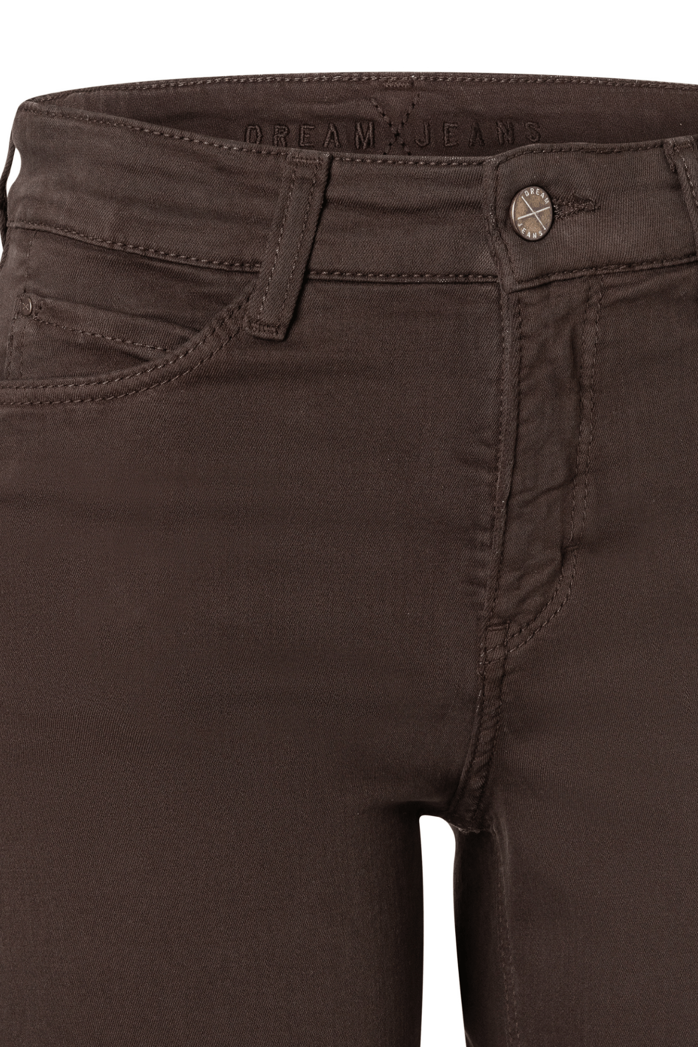 MAC Dream slim fit jeans in deep brown – Dotique
