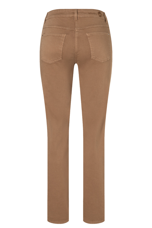 MAC Dream Jeans in Light Cognac super stretch slim fit women's jeans.