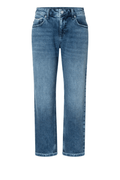 MAC Straight authentic comfort jeans in mid blue random wash – Dotique

