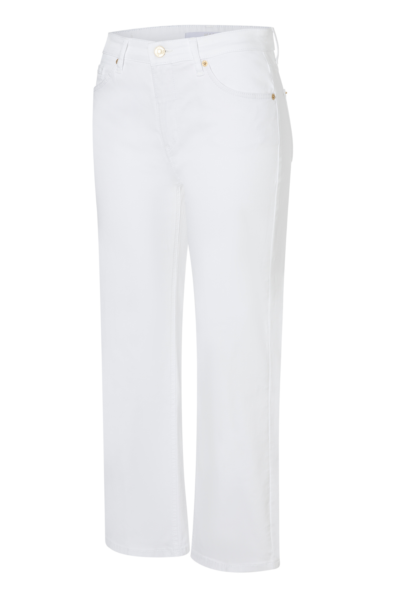 MAC Jeans White Denim Culotte 5984-9B-0391L D010 by Mac Jeans available to shop Mac Jeans at Dotique