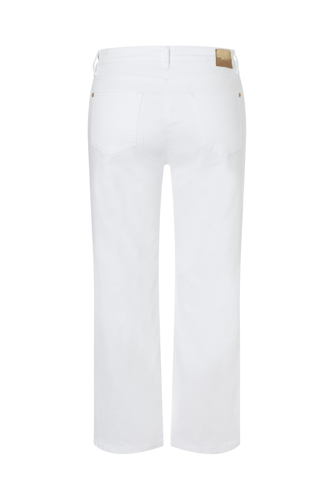 MAC Jeans White Denim Culotte 5984-9B-0391L D010 by Mac Jeans available to shop Mac Jeans at Dotique