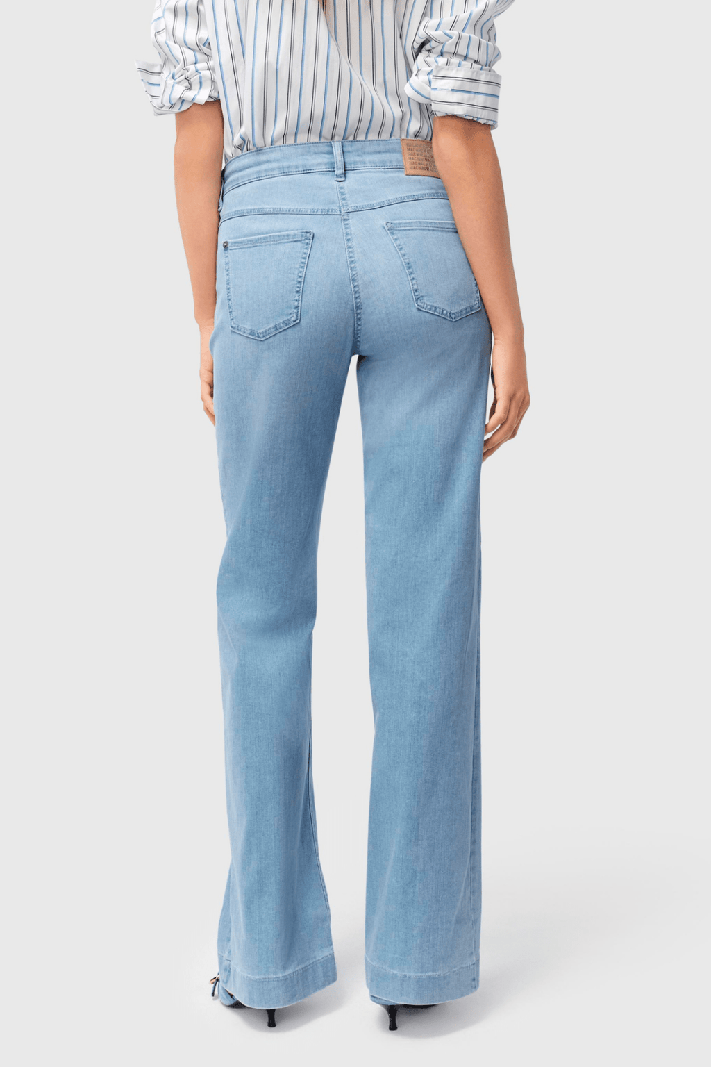 MAC Wide Jeans Sun Bleach Authentic Wash 5228 - 90 - D296 - Dotique