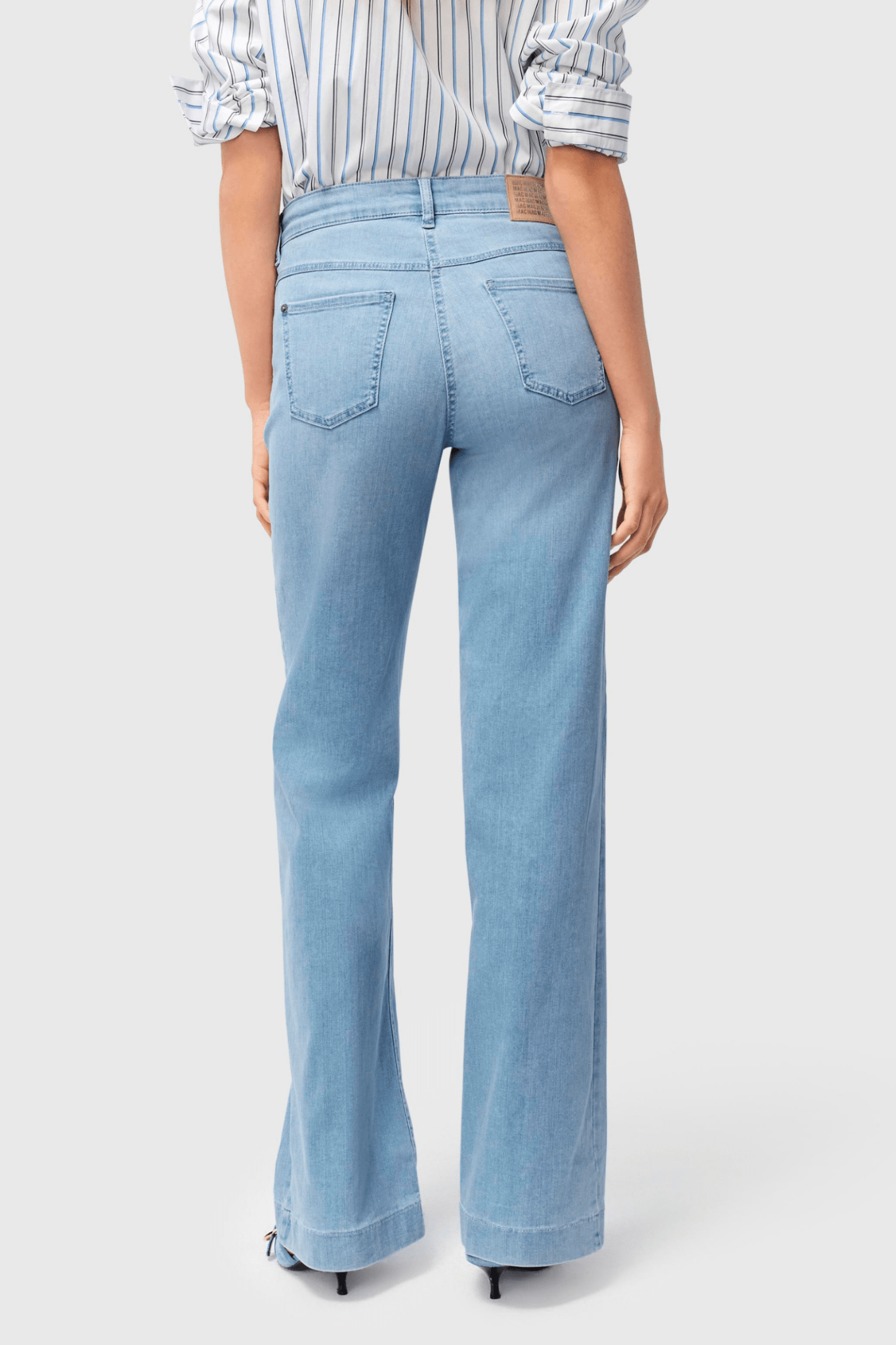 MAC Wide Jeans Sun Bleach Authentic Wash 5228 - 90 - D296 - Dotique