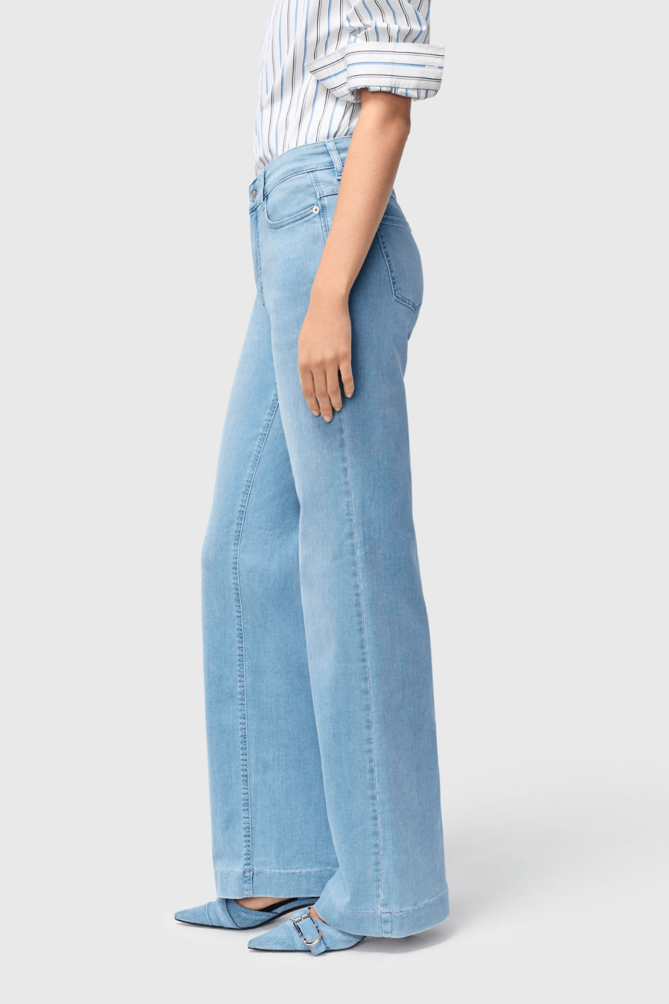 MAC Wide Jeans Sun Bleach Authentic Wash 5228 - 90 - D296 - Dotique