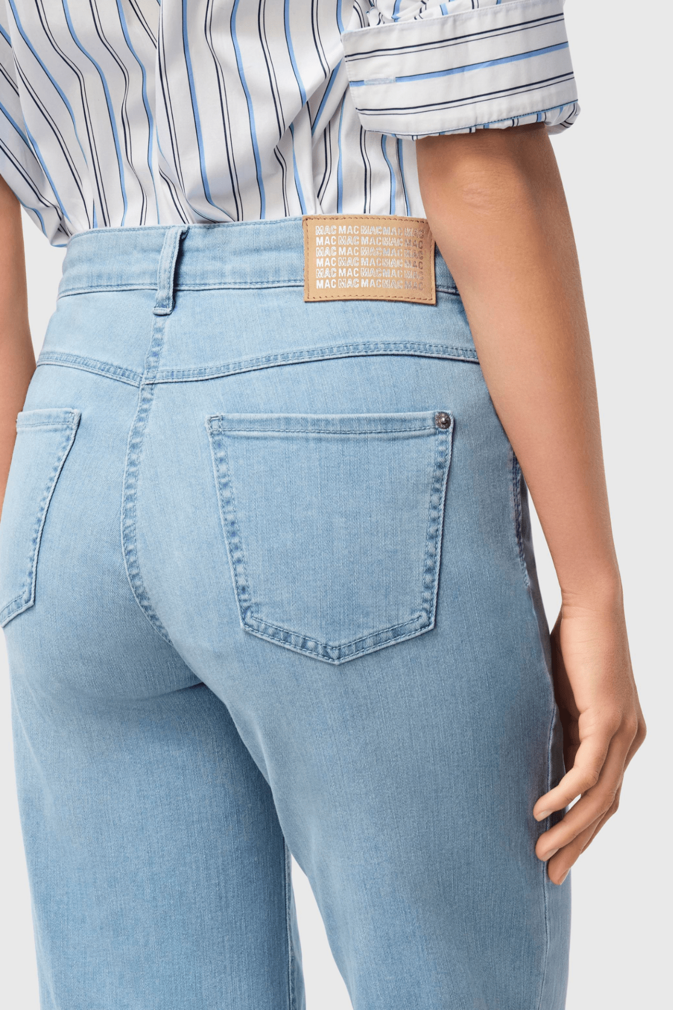 MAC Wide Jeans Sun Bleach Authentic Wash 5228 - 90 - D296 - Dotique