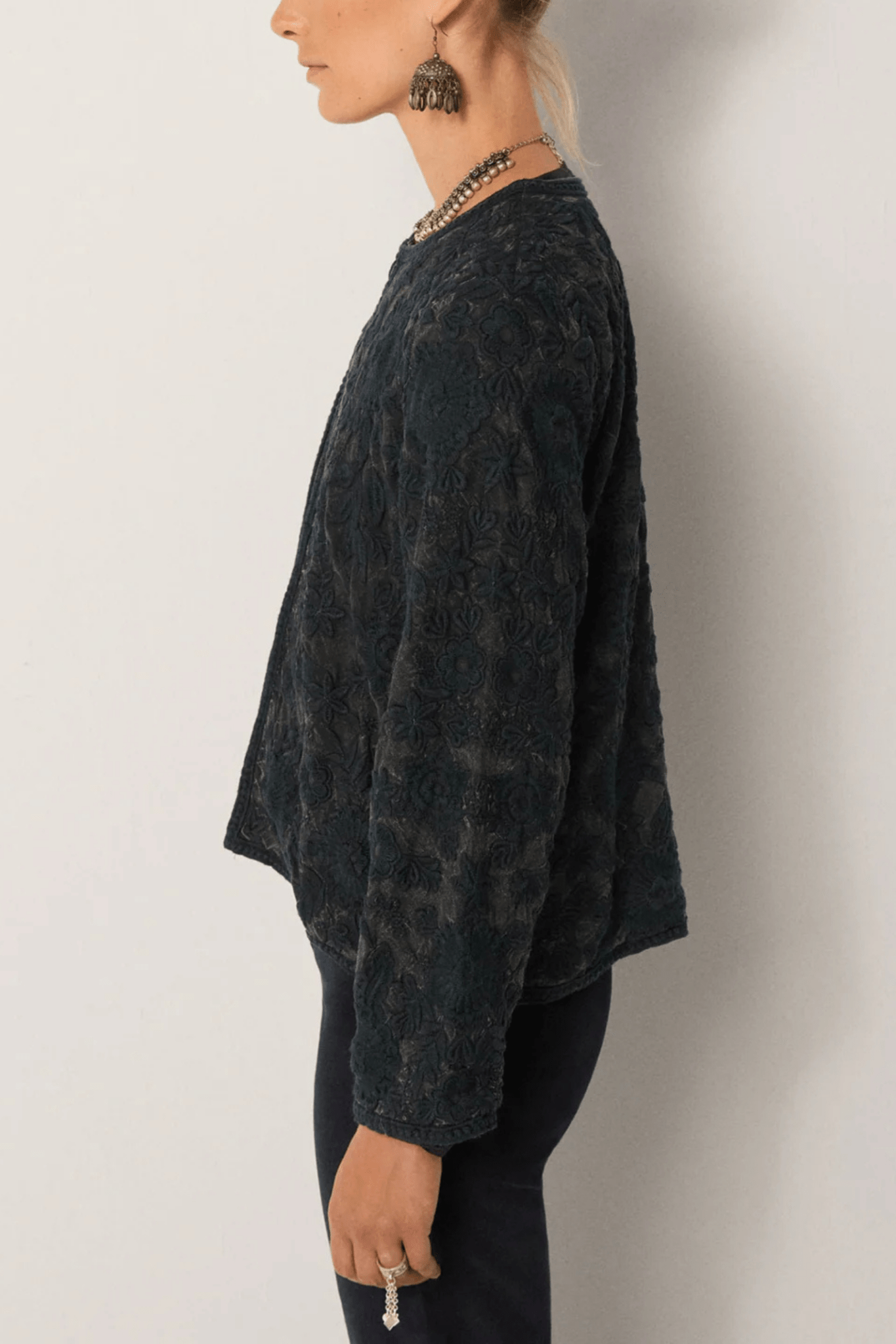 Maison Hotel Amritsar Balani Dark Blue Jacket - Dotique - Maison Hotel