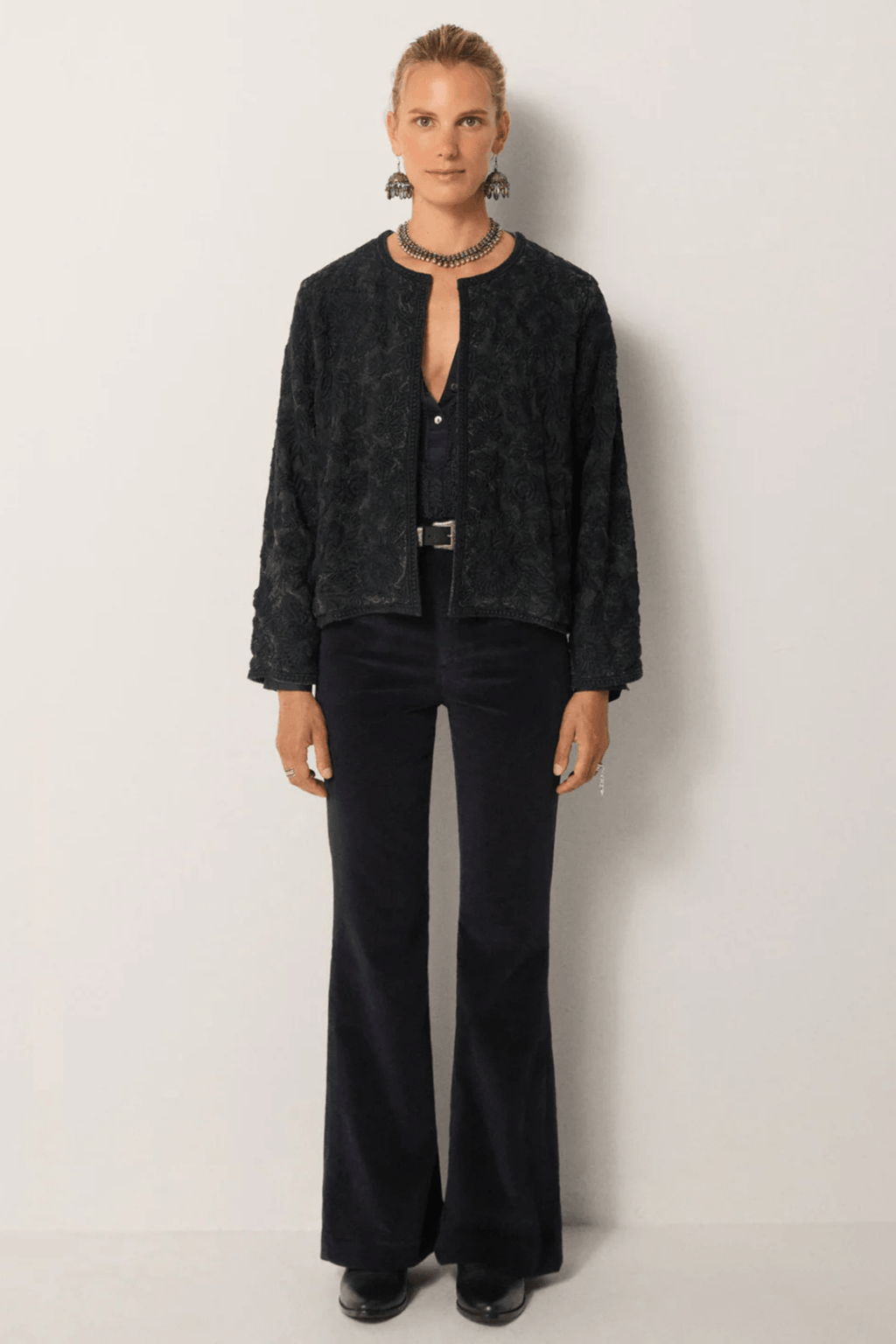 Maison Hotel Amritsar Balani Dark Blue Jacket - Dotique - Maison Hotel