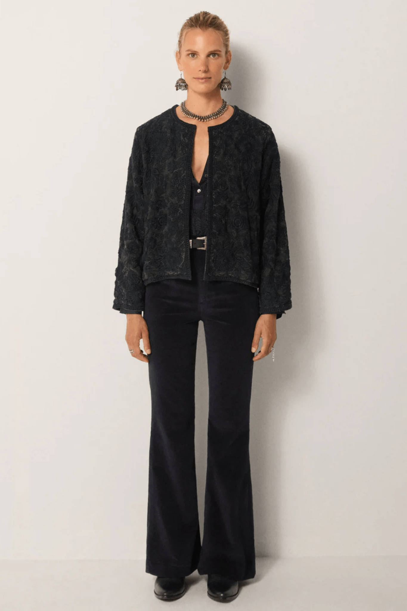 Maison Hotel Amritsar Balani Dark Blue Jacket - Dotique - Maison Hotel