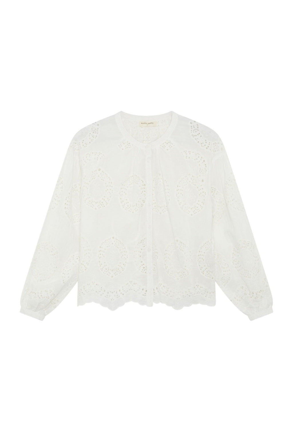 Maison Hotel Bath Rose Margaret Blouse Off White Dotique
