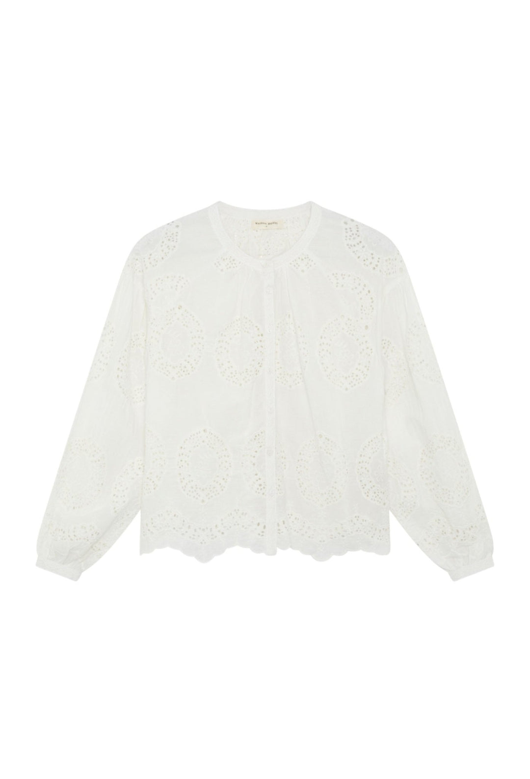 Maison Hotel Bath Rose Margaret Blouse Off White Dotique
